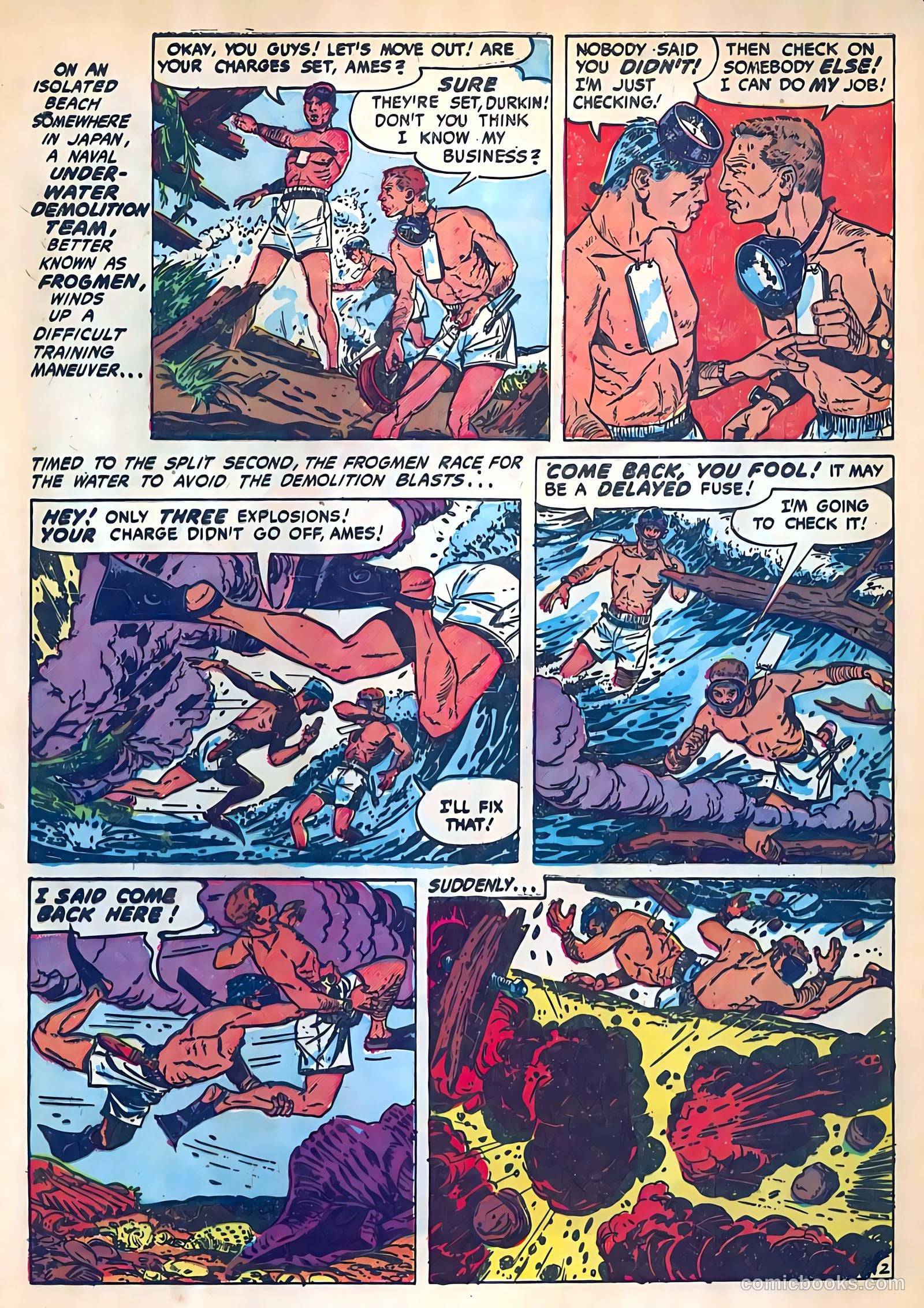 Frogman Comics #1 — page 4 of 36