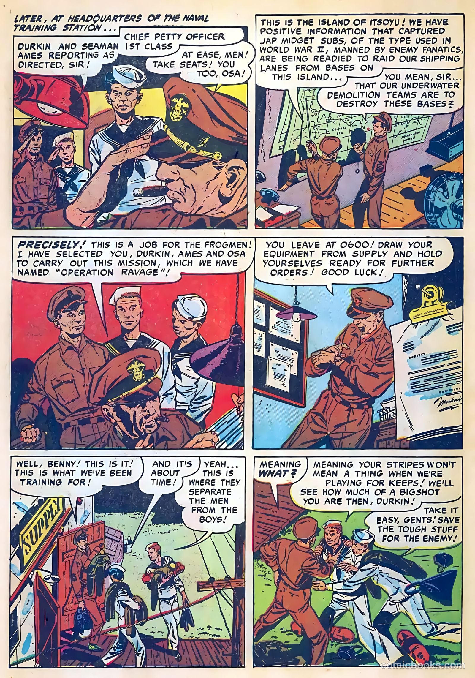 Frogman Comics #1 — page 6 of 36