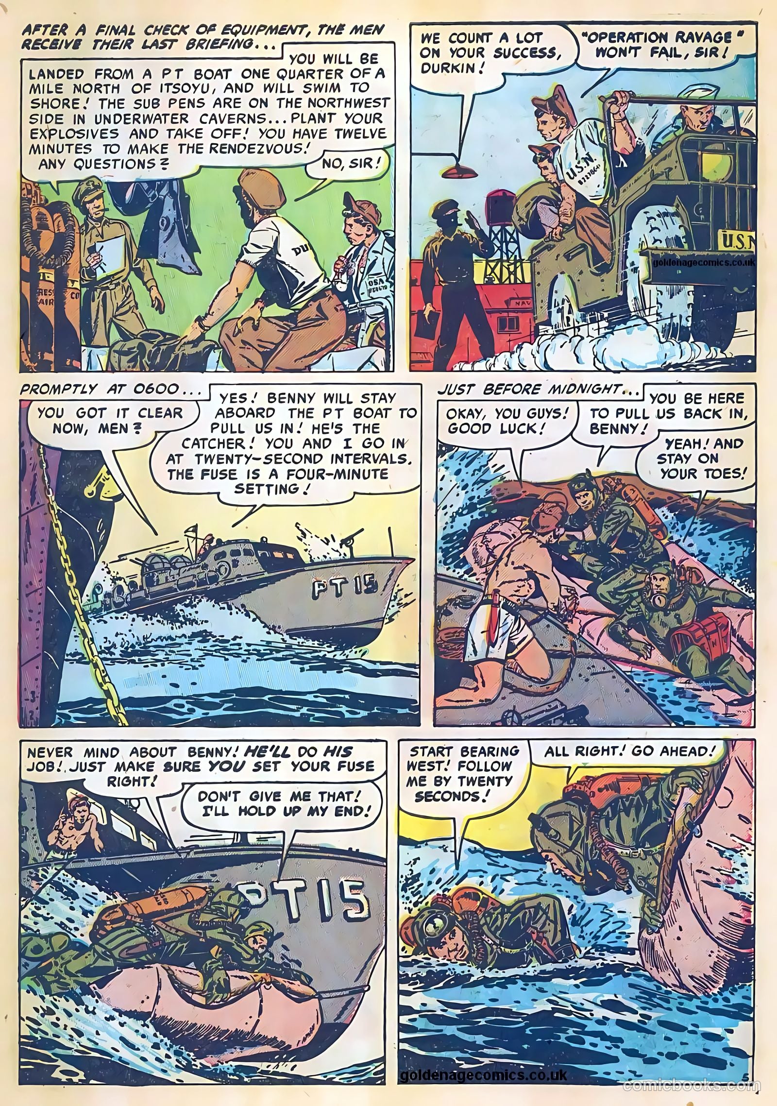 Frogman Comics #1 — page 7 of 36