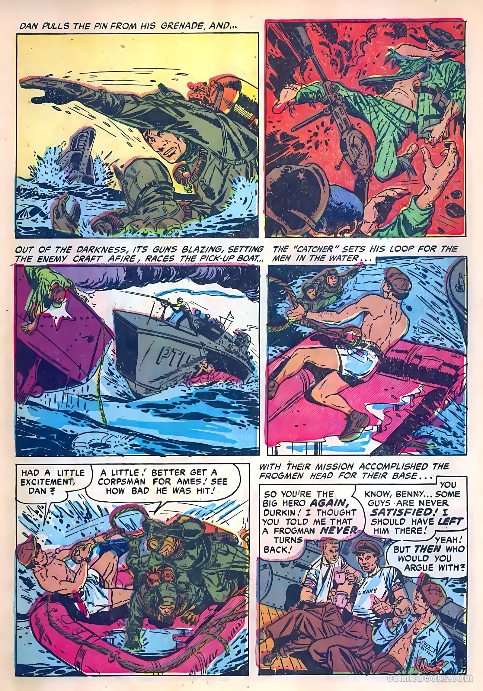 Frogman Comics #1 — page 9 of 36