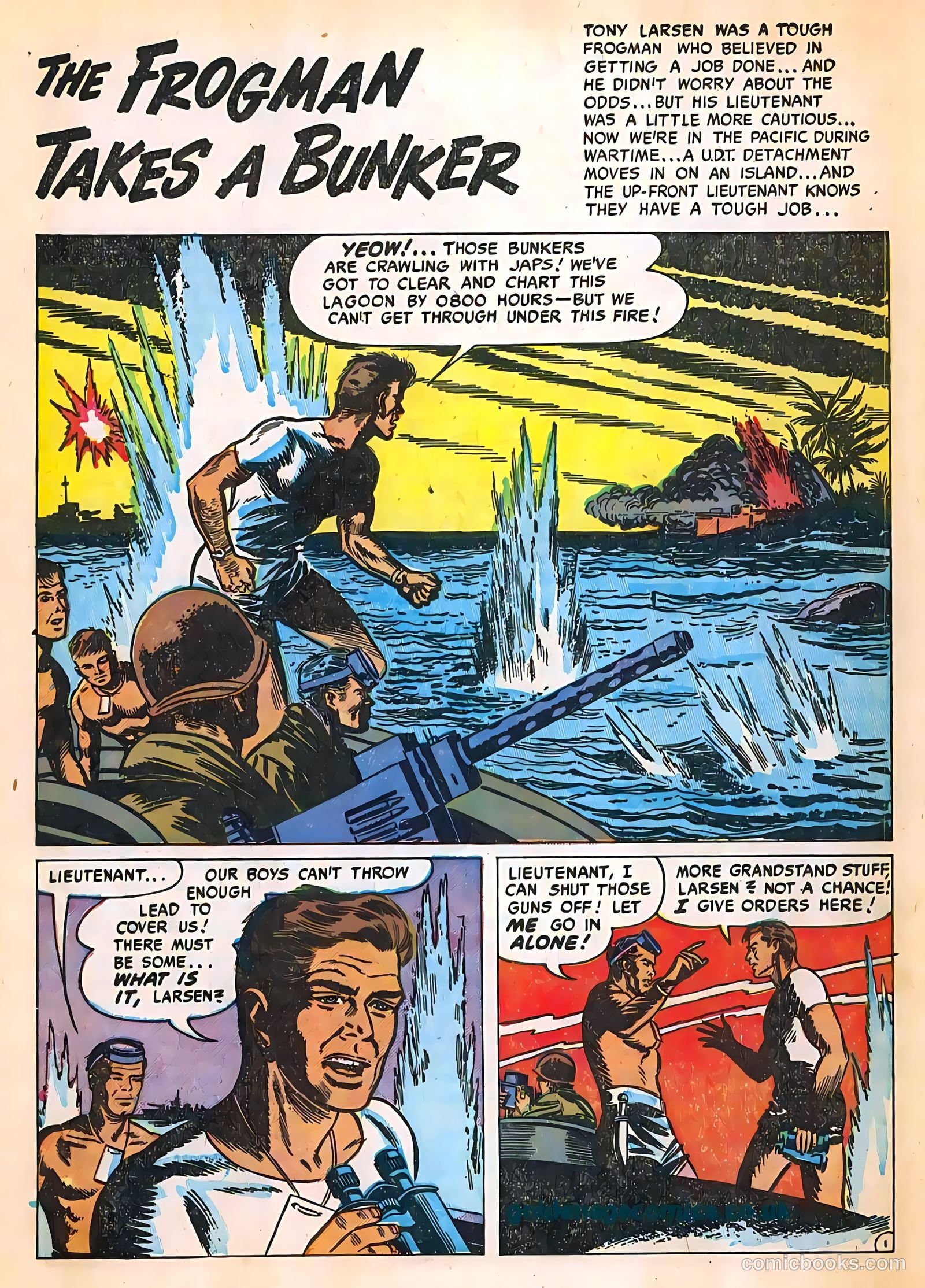 Frogman Comics #1 — page 24 of 36
