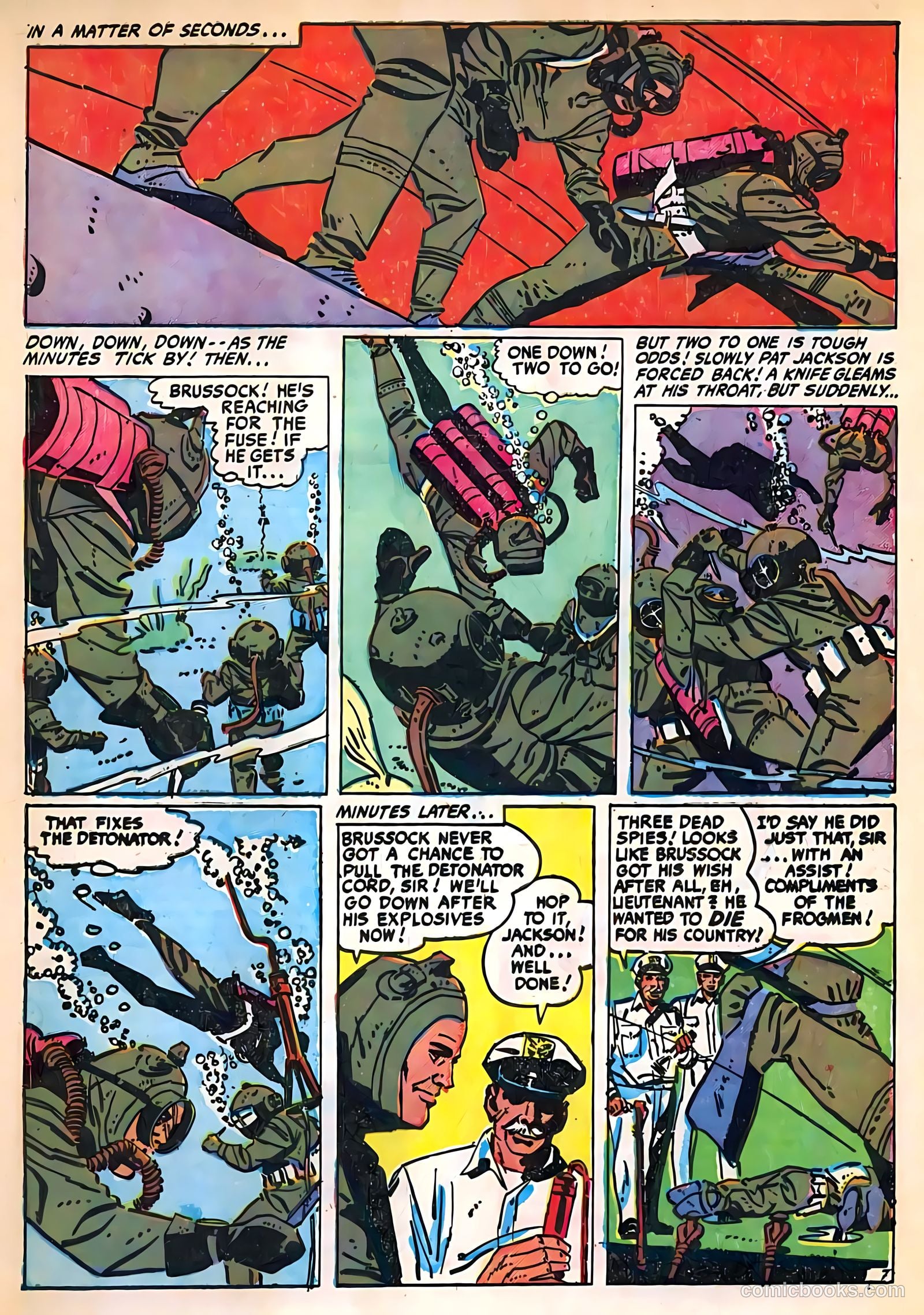 Frogman Comics #1 — page 33 of 36