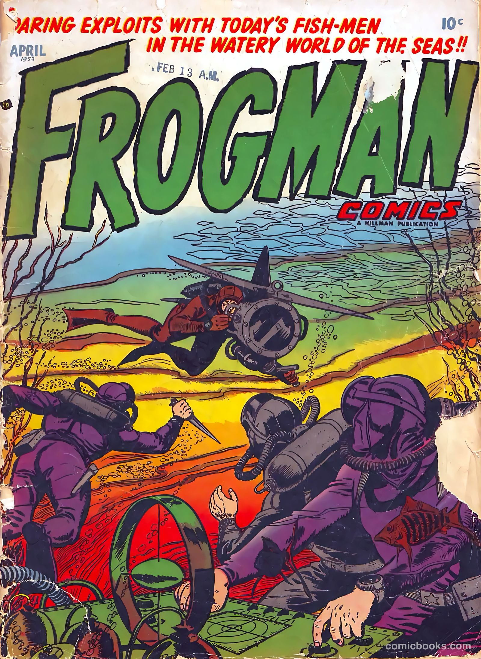Frogman Comics #10 — page 1 of 36