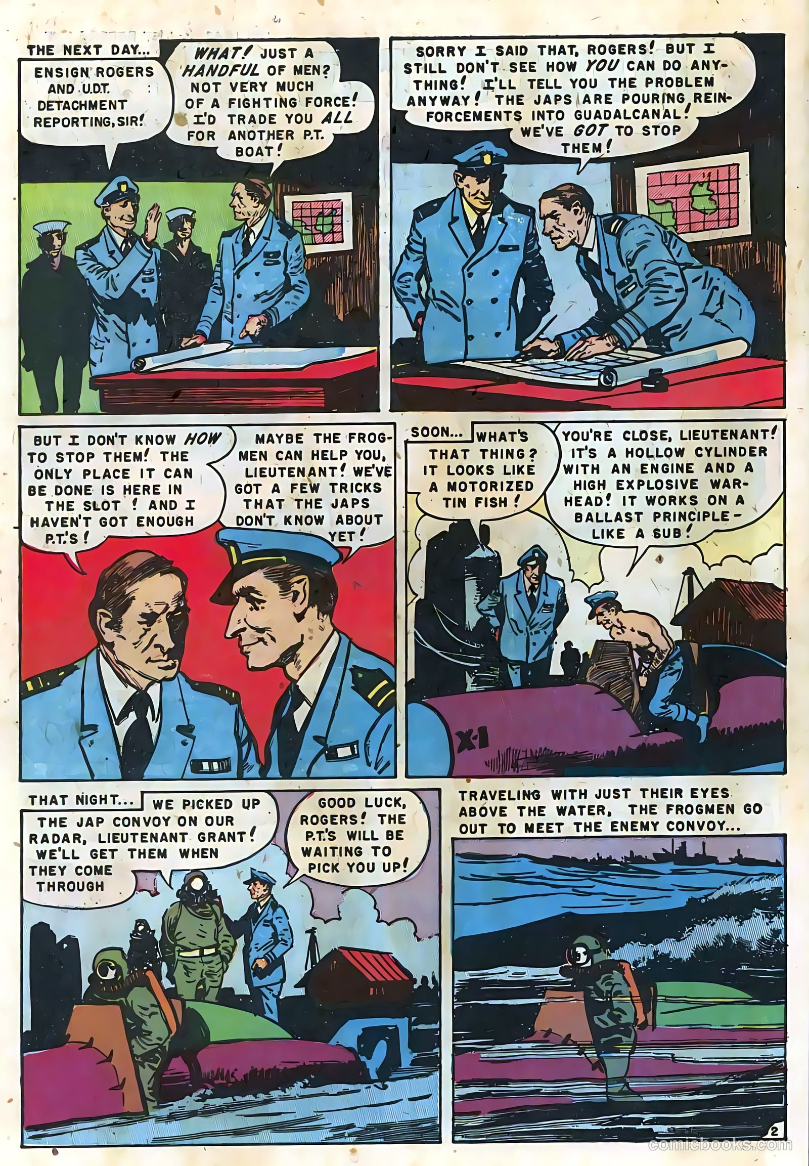 Frogman Comics #3 — page 10 of 36