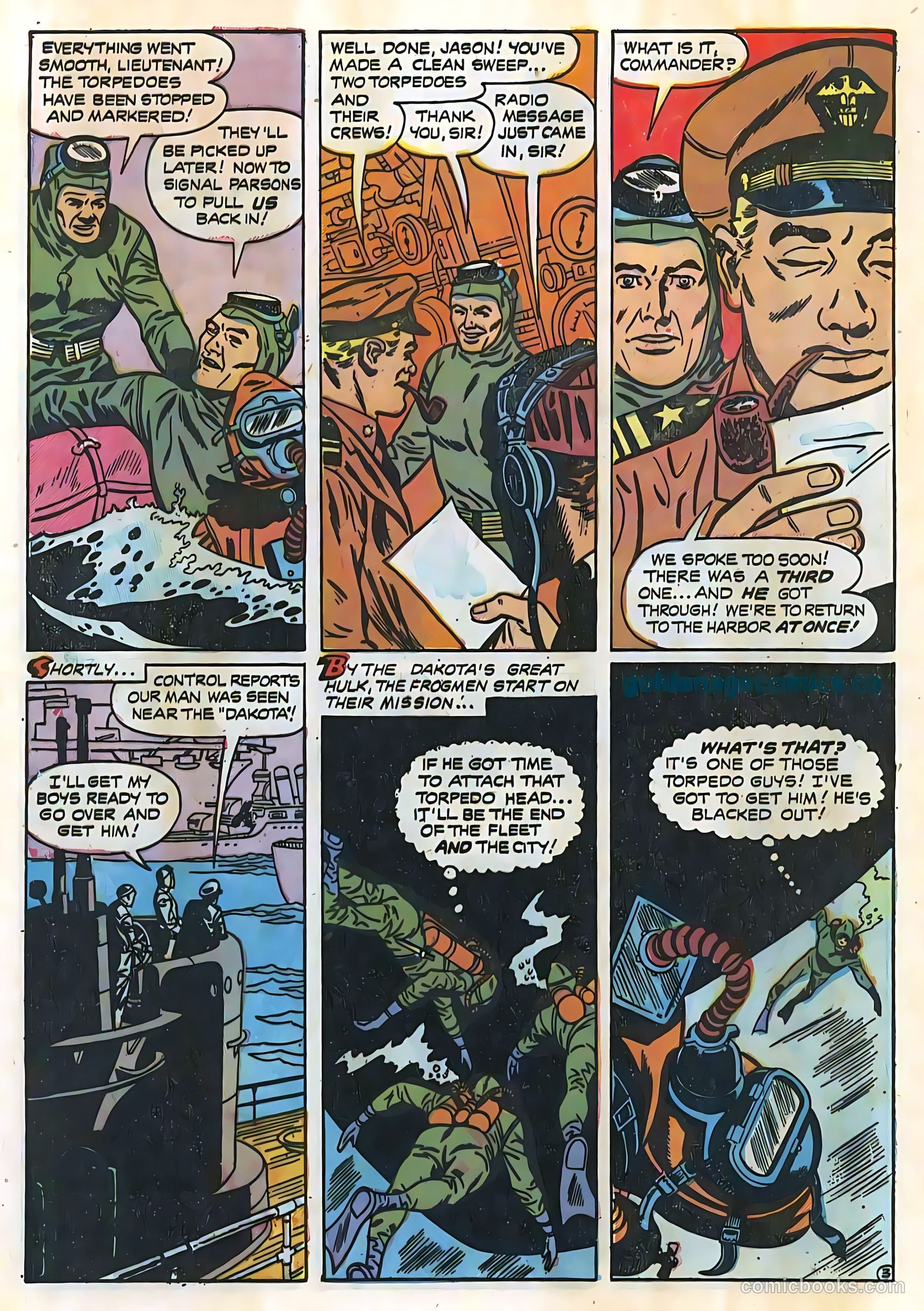 Frogman Comics #3 — page 32 of 36