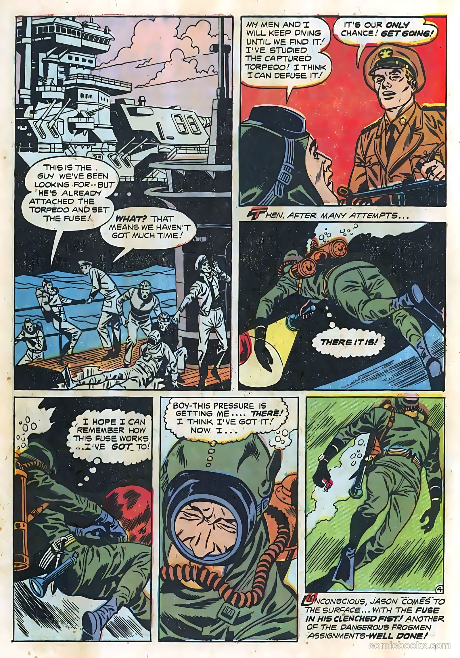 Frogman Comics #3 — page 33 of 36