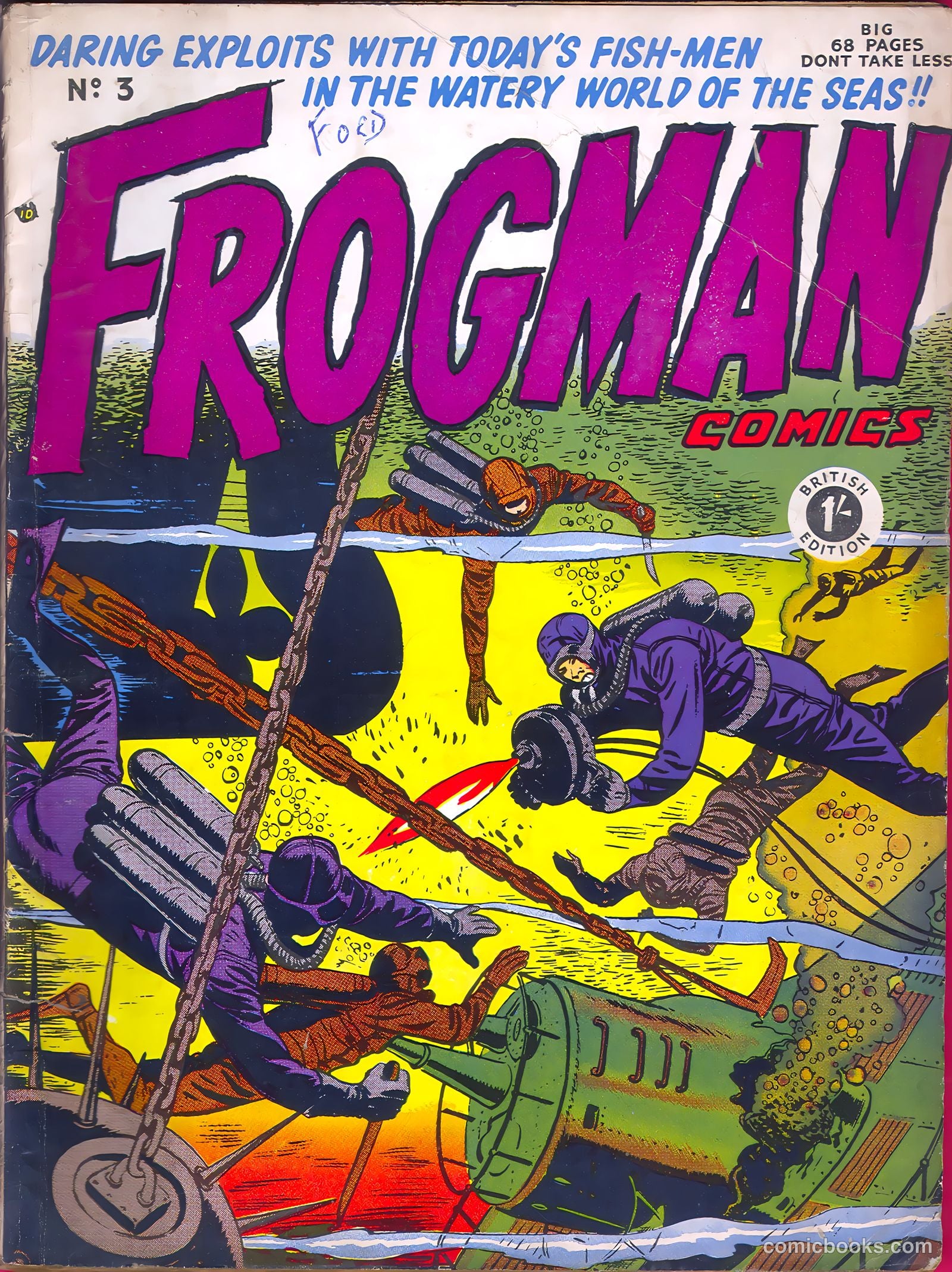 Frogman Comics #3 — page 1 of 68