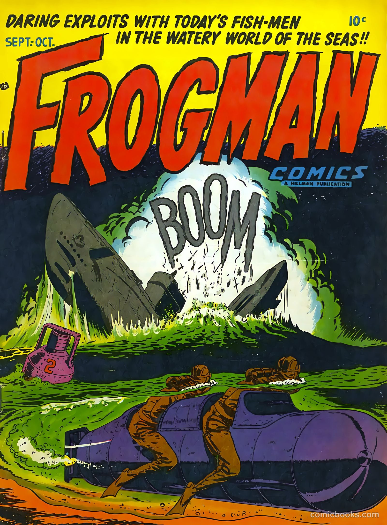 Frogman Comics #4 — page 1 of 36