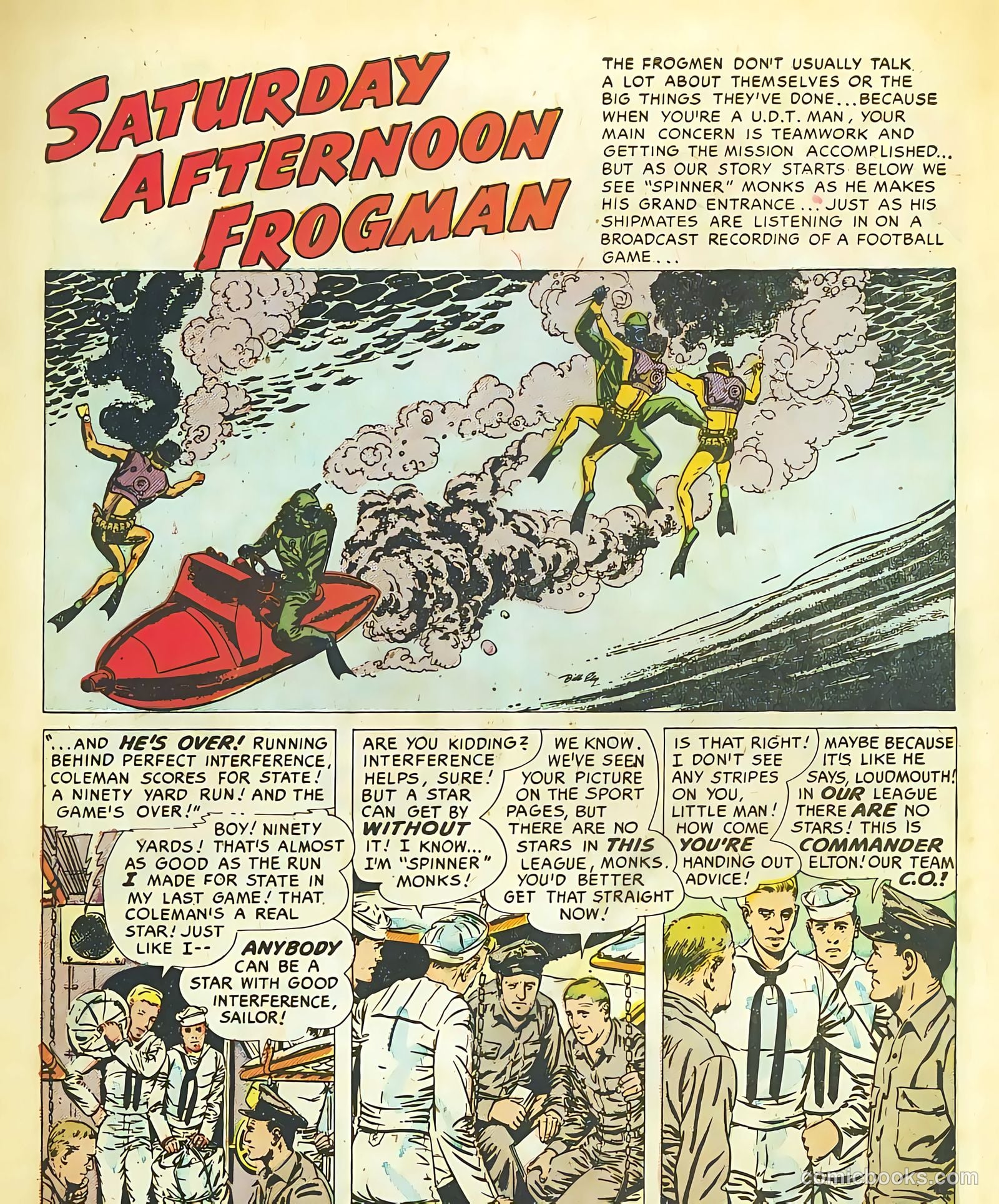 Frogman Comics #4 — page 3 of 36
