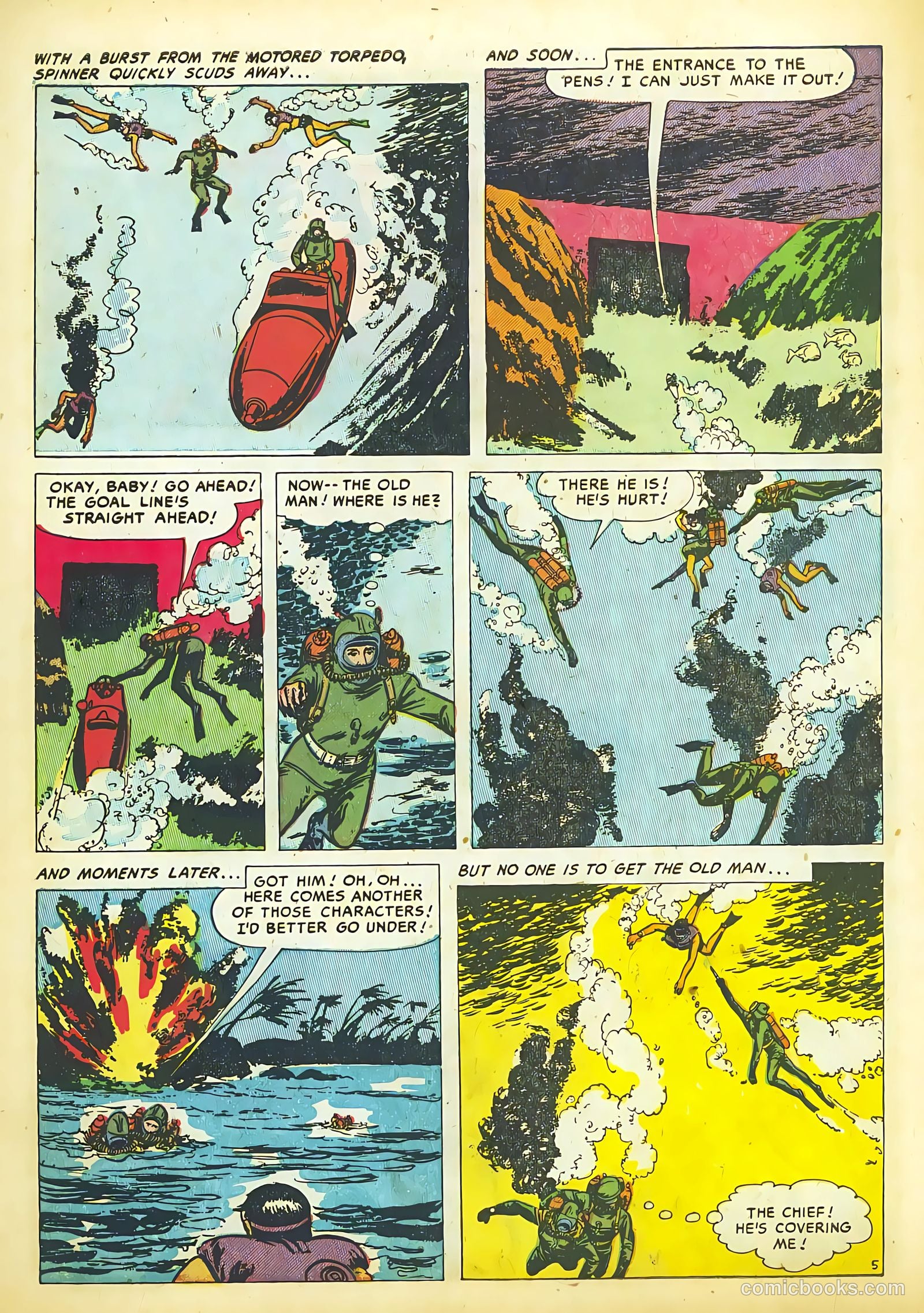 Frogman Comics #4 — page 7 of 36