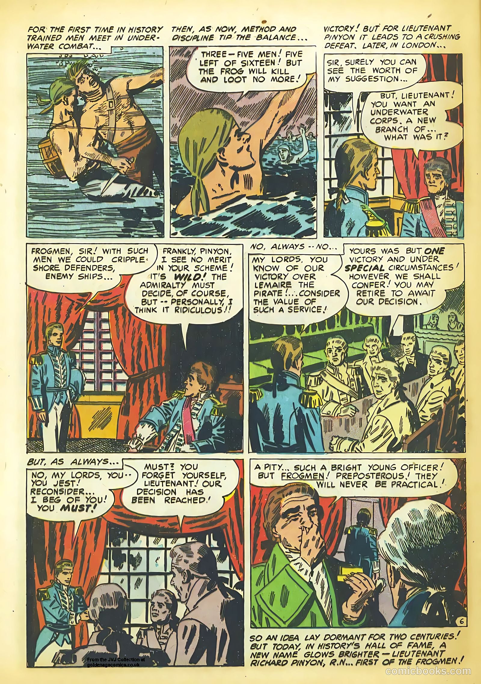 Frogman Comics #4 — page 32 of 36