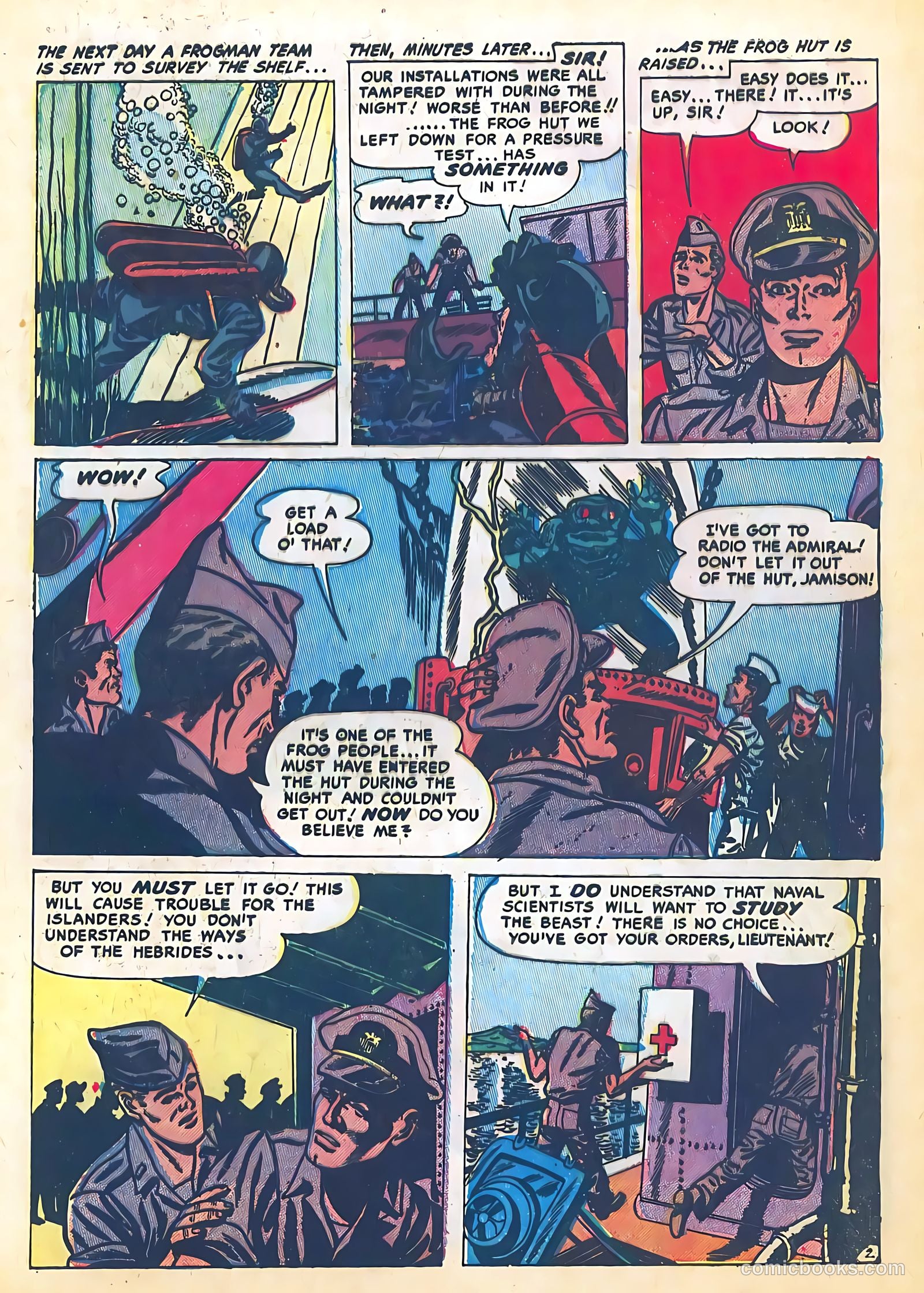 Frogman Comics #5 — page 4 of 36