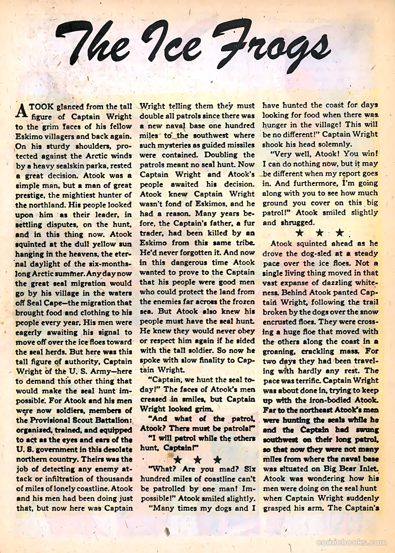 Frogman Comics #5 — page 18 of 36
