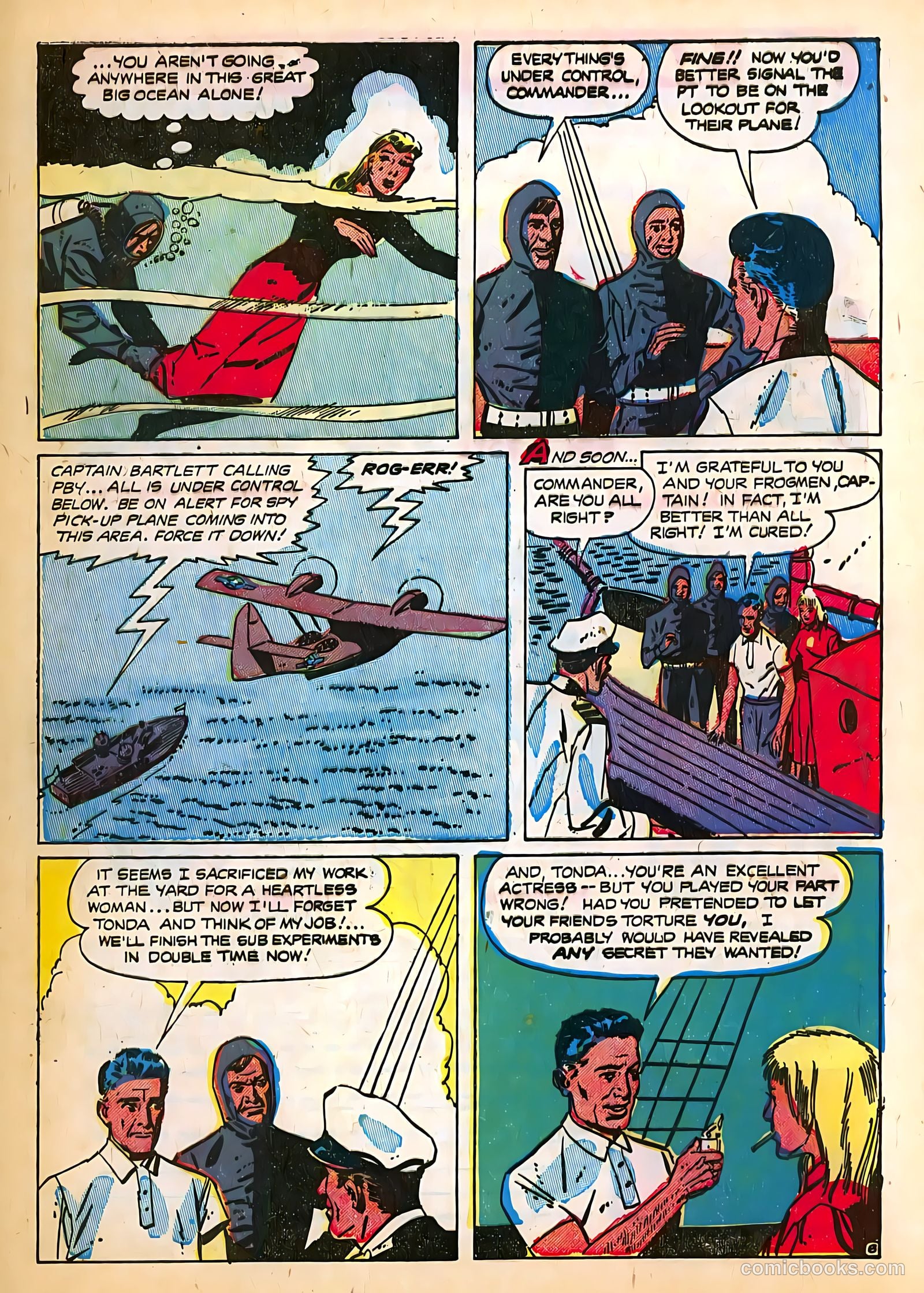 Frogman Comics #5 — page 33 of 36