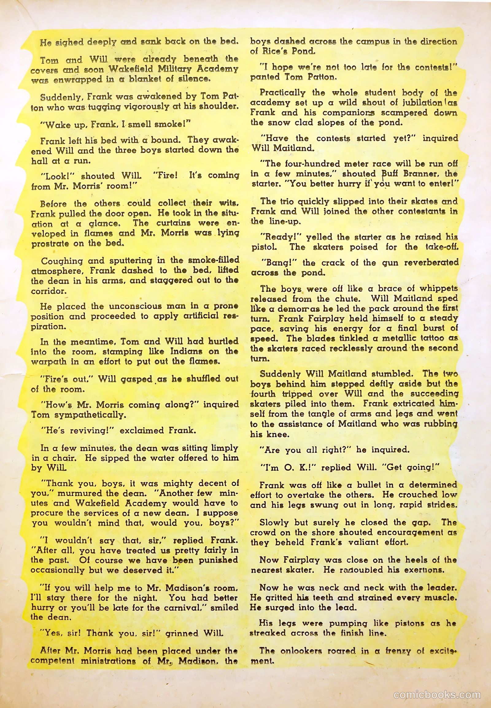 Frogman Comics #8 — page 31 of 68