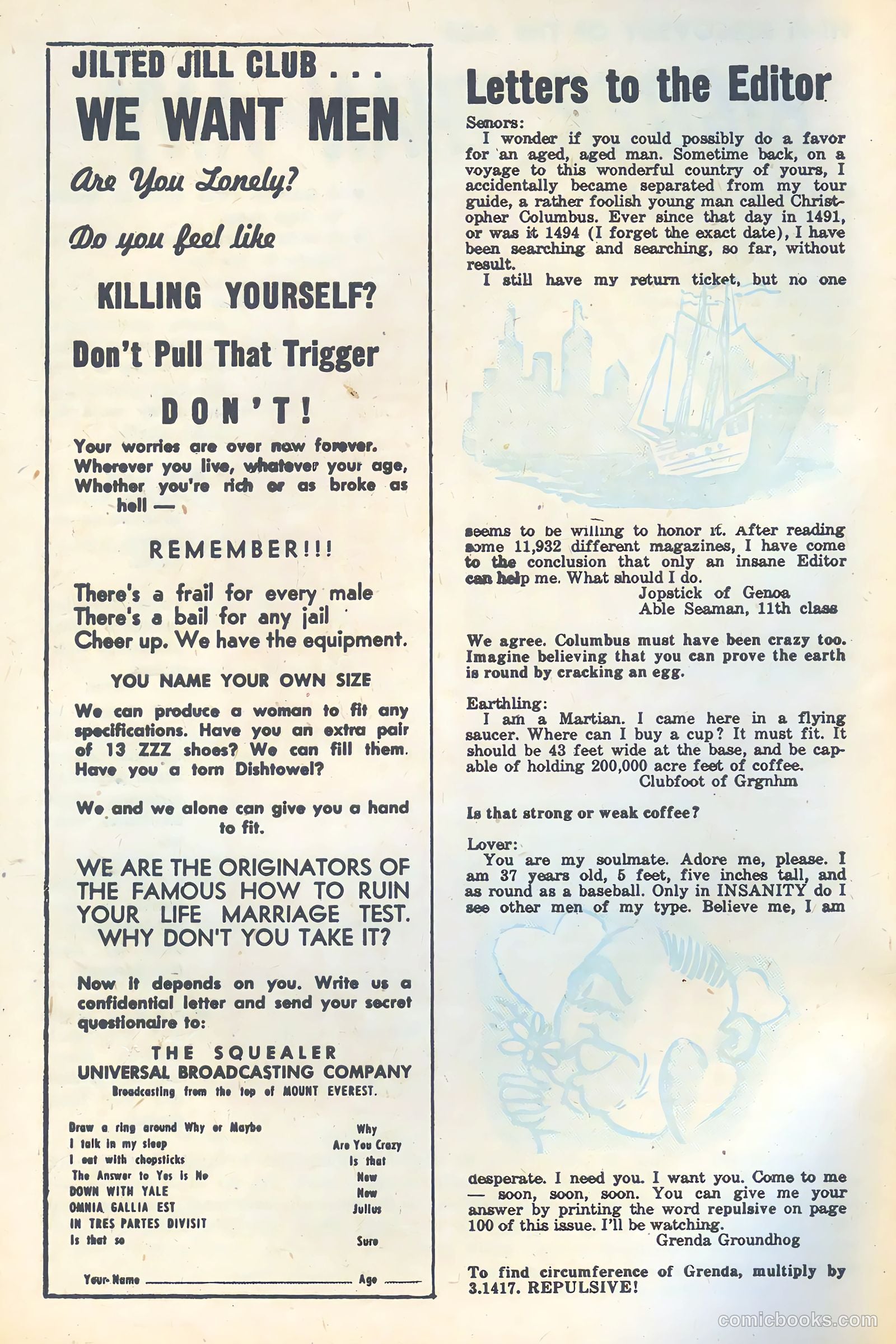 From Here to Insanity #1 — page 6 of 68
