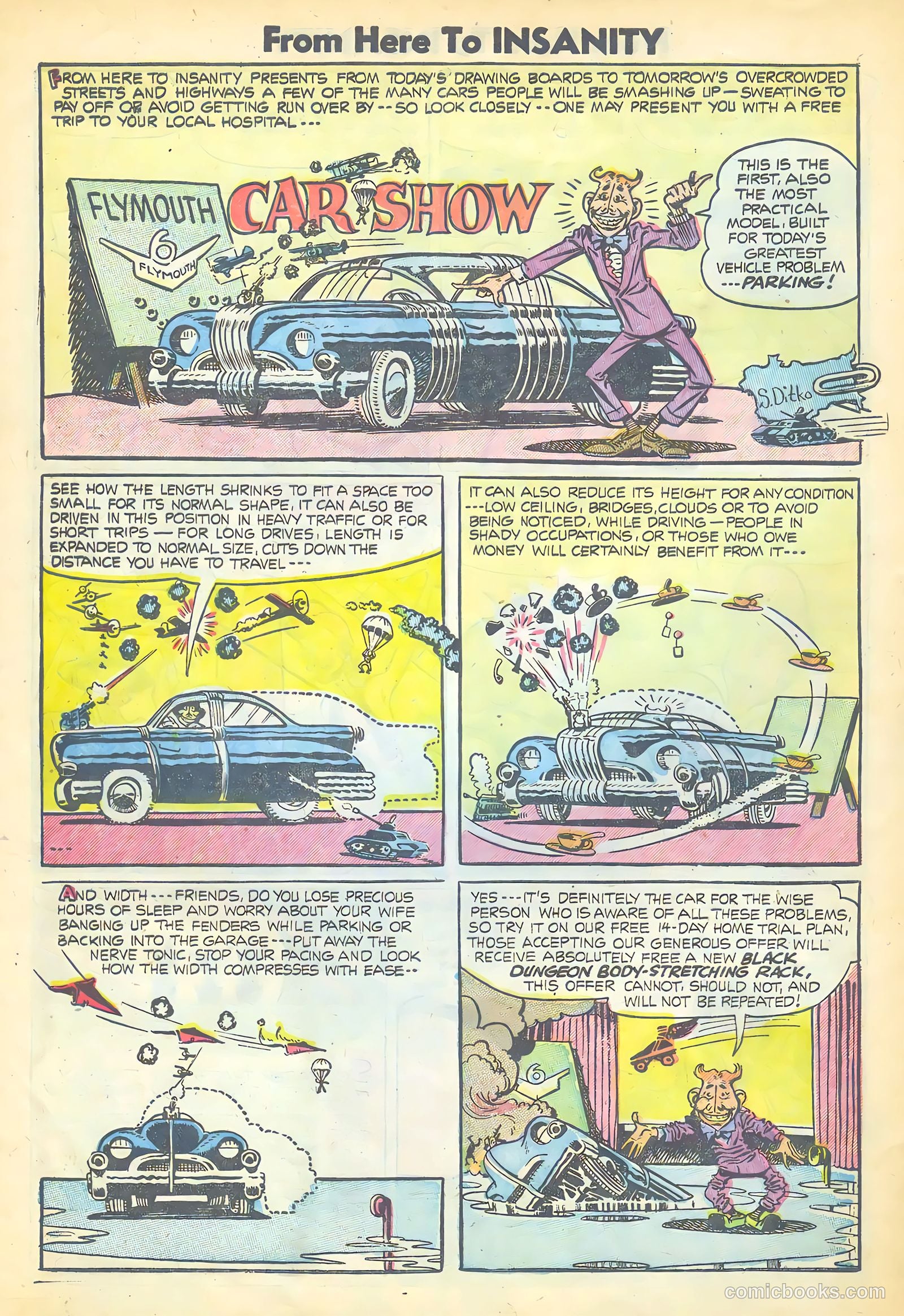 From Here to Insanity #10 — page 32 of 36