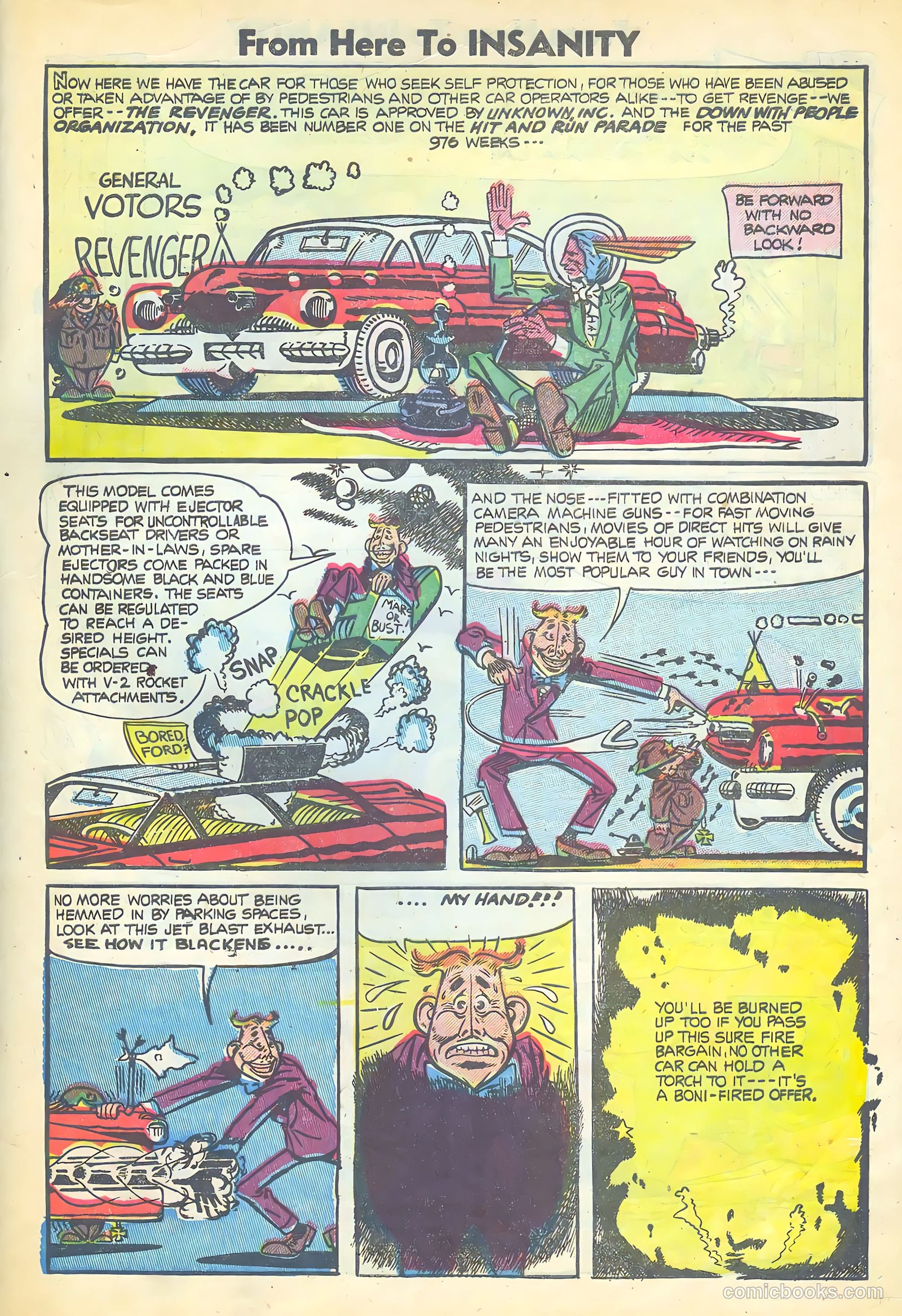 From Here to Insanity #10 — page 33 of 36