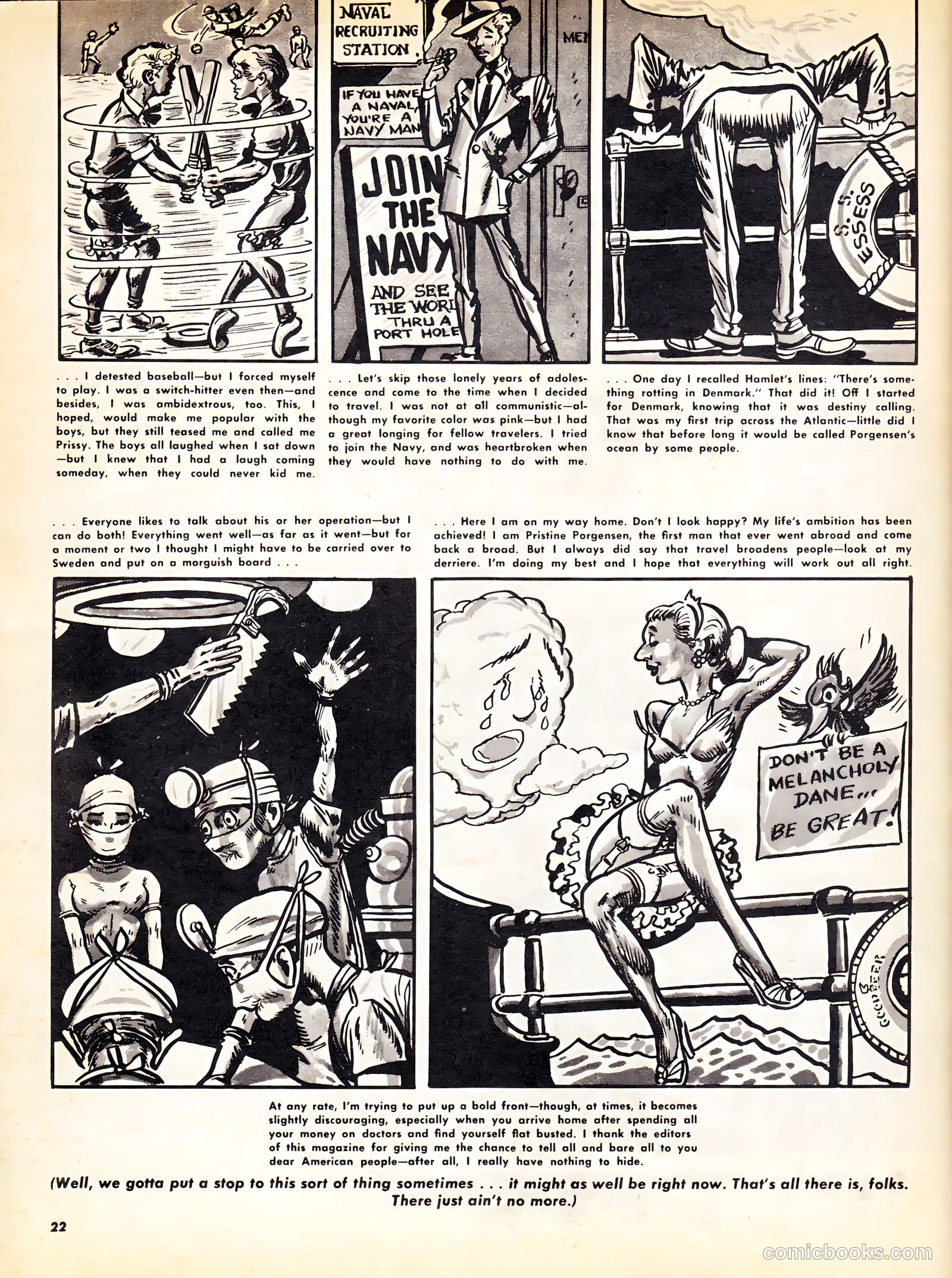 From Here to Insanity #12 — page 22 of 68