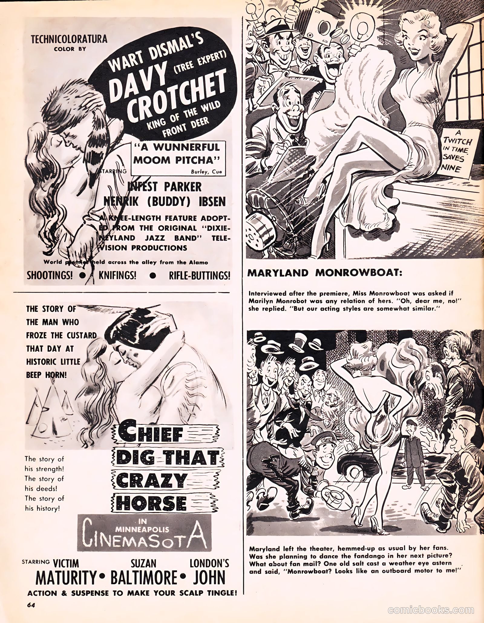 From Here to Insanity #12 — page 64 of 68
