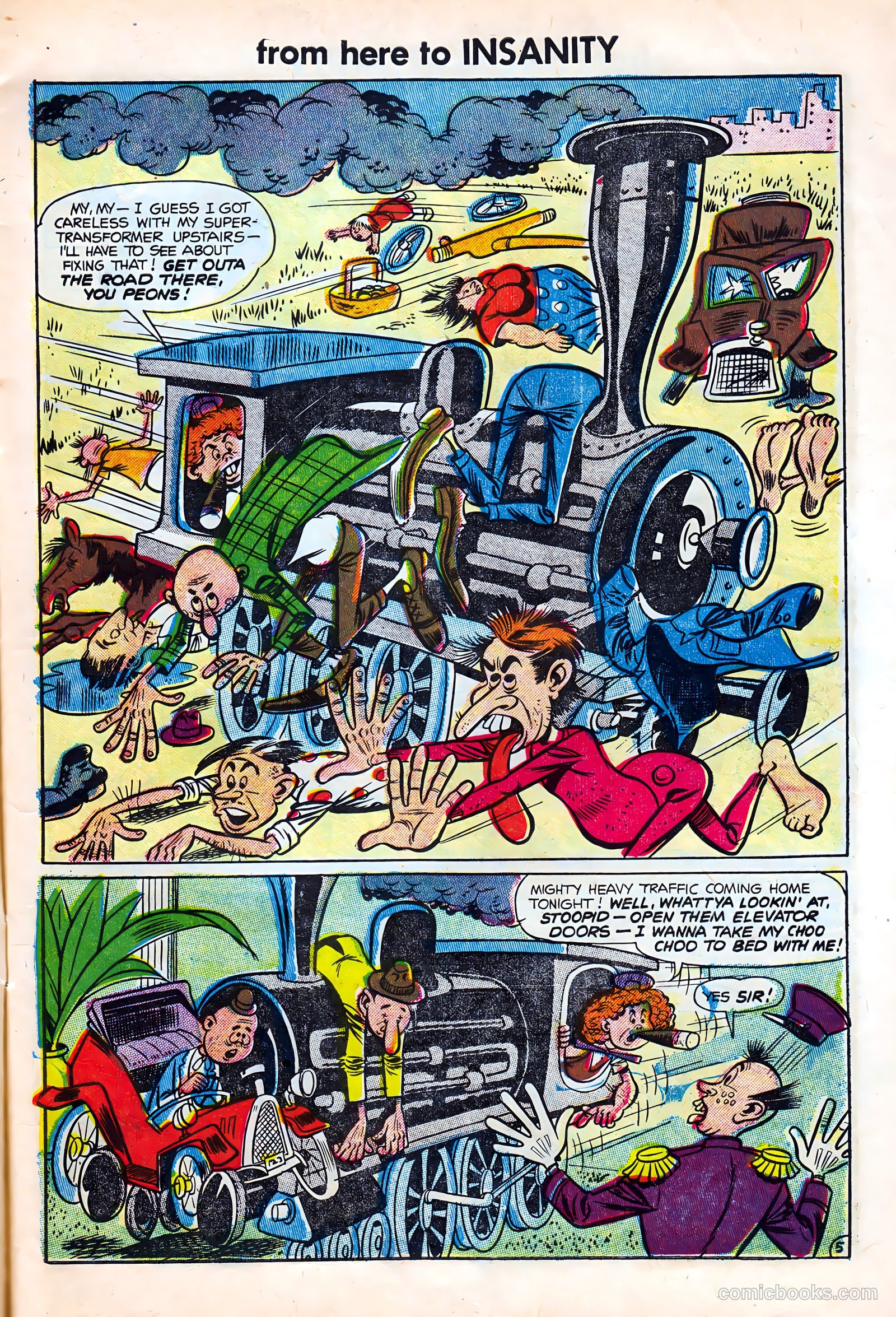 From Here to Insanity #8 — page 7 of 36