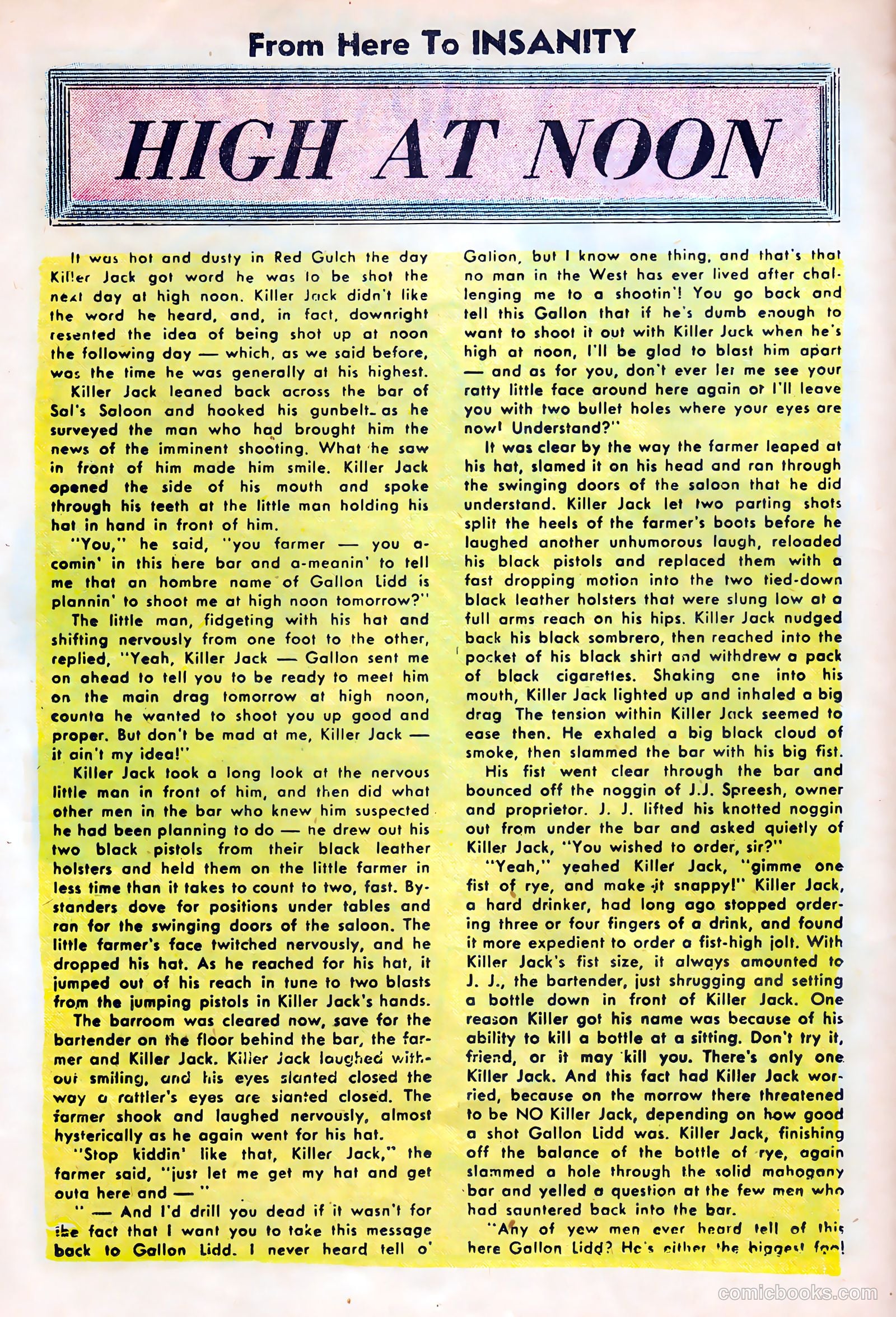 From Here to Insanity #8 — page 16 of 36