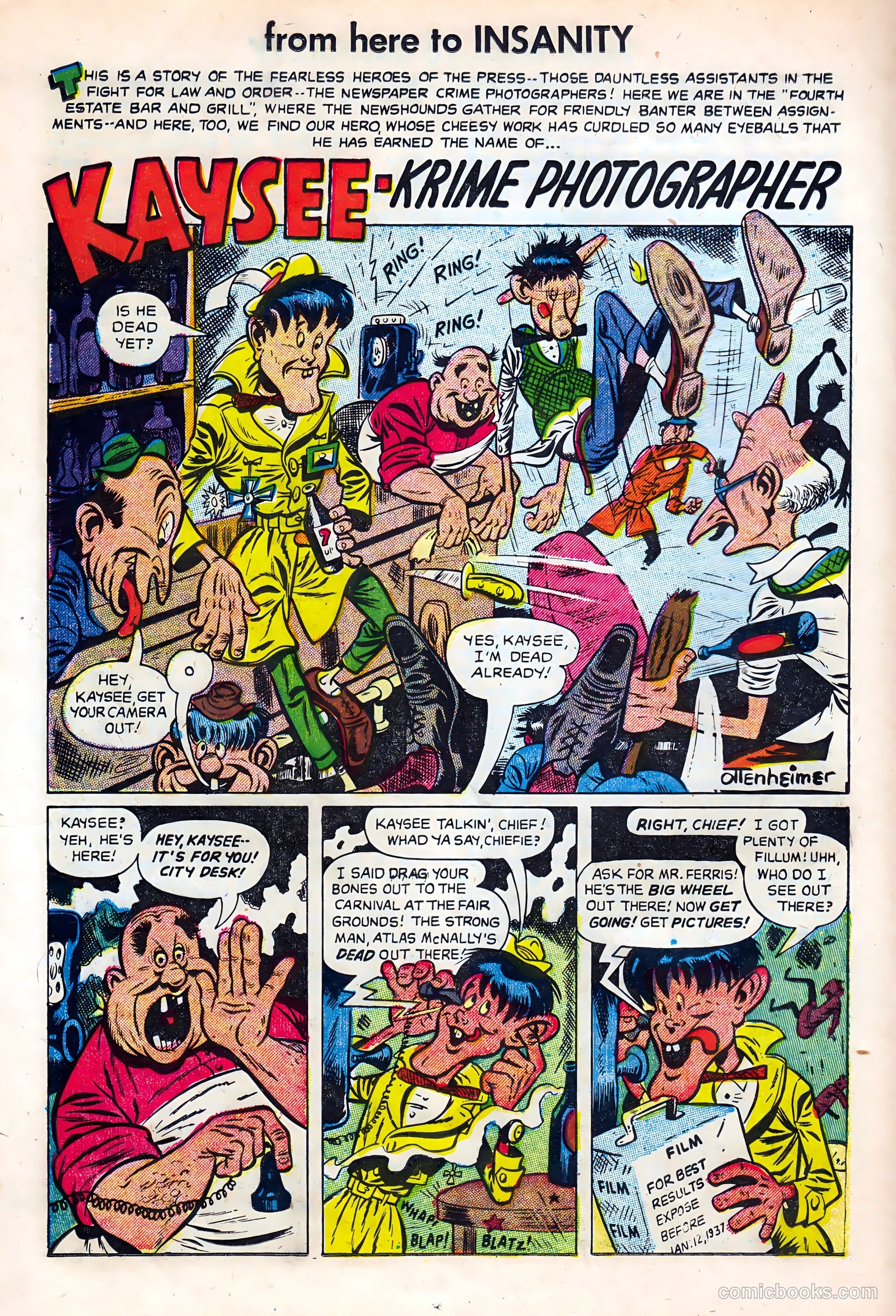 From Here to Insanity #8 — page 18 of 36