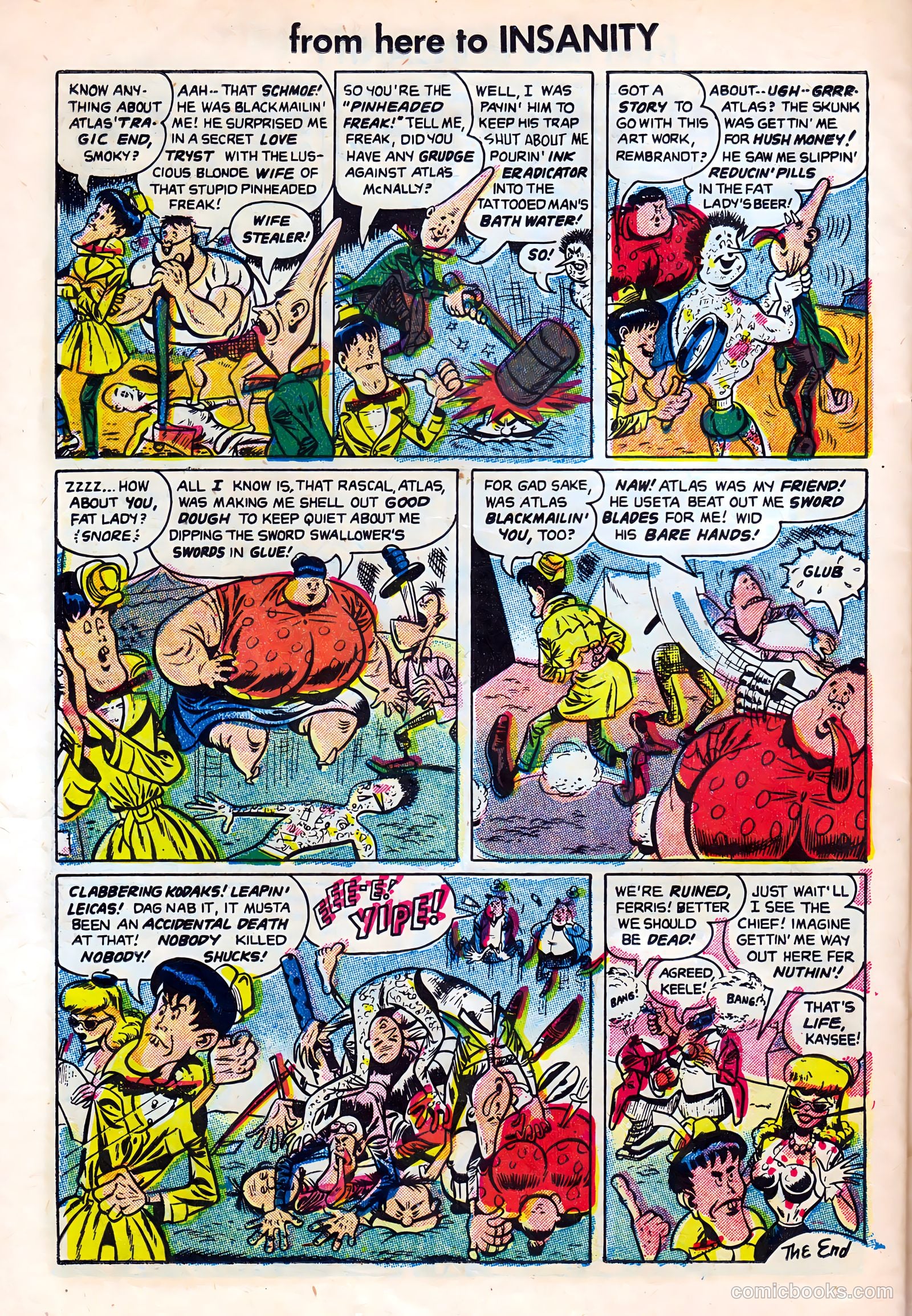 From Here to Insanity #8 — page 22 of 36