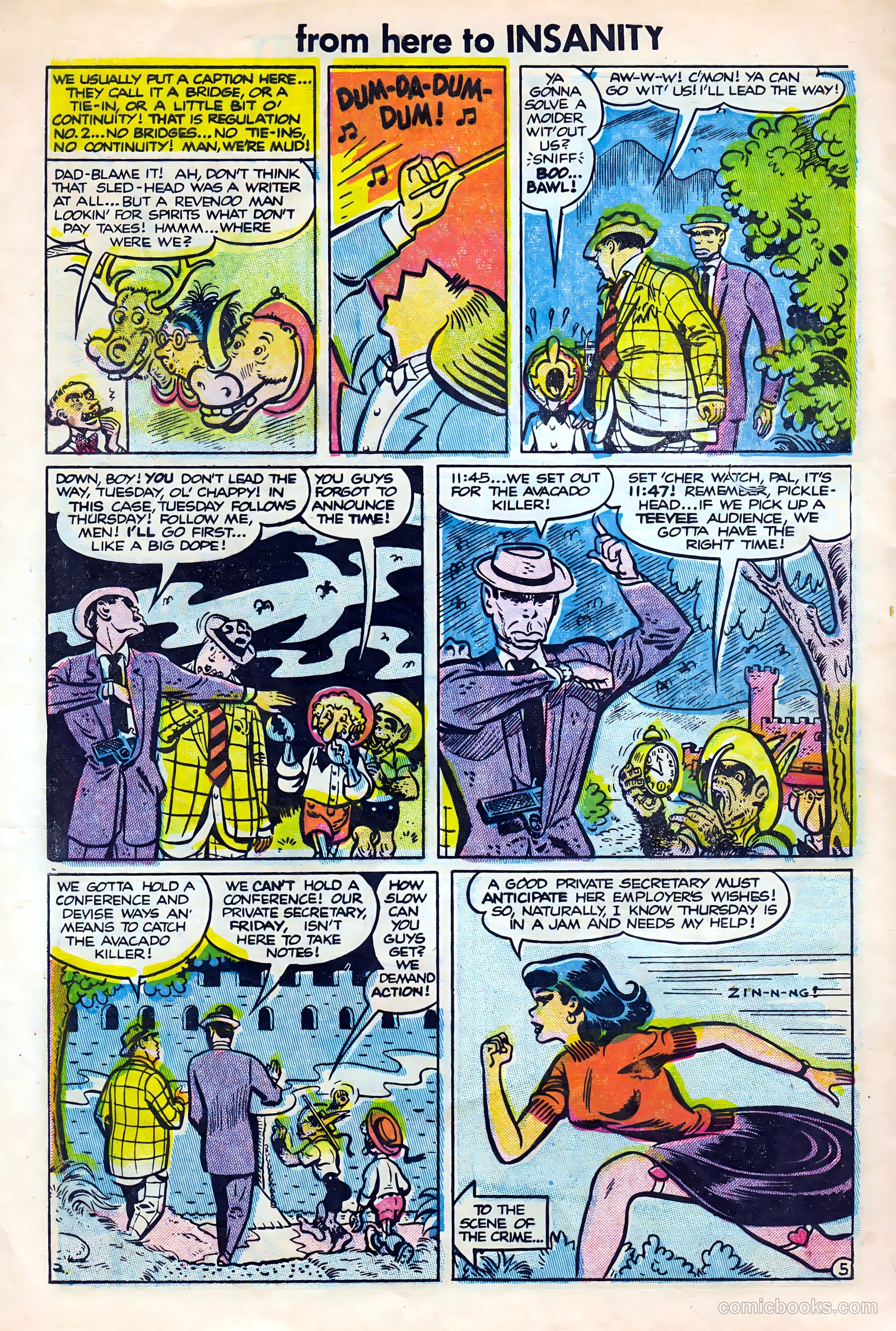 From Here to Insanity #8 — page 32 of 36