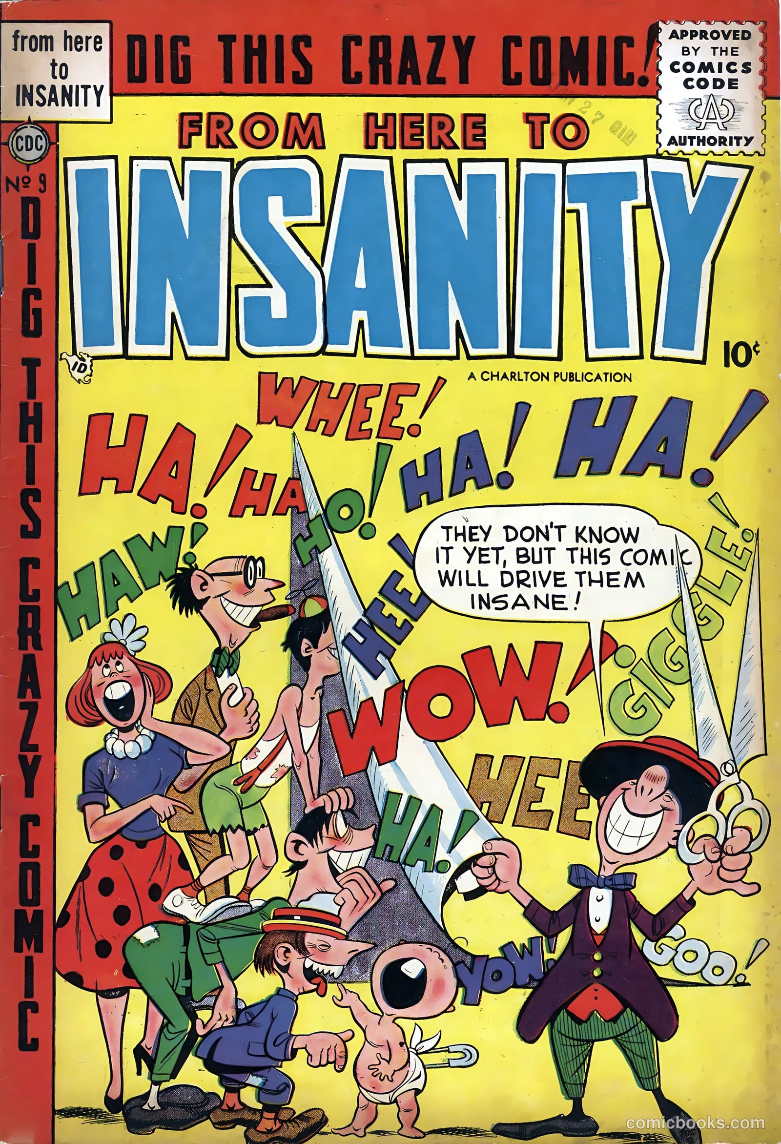 From Here to Insanity #9 — page 1 of 35