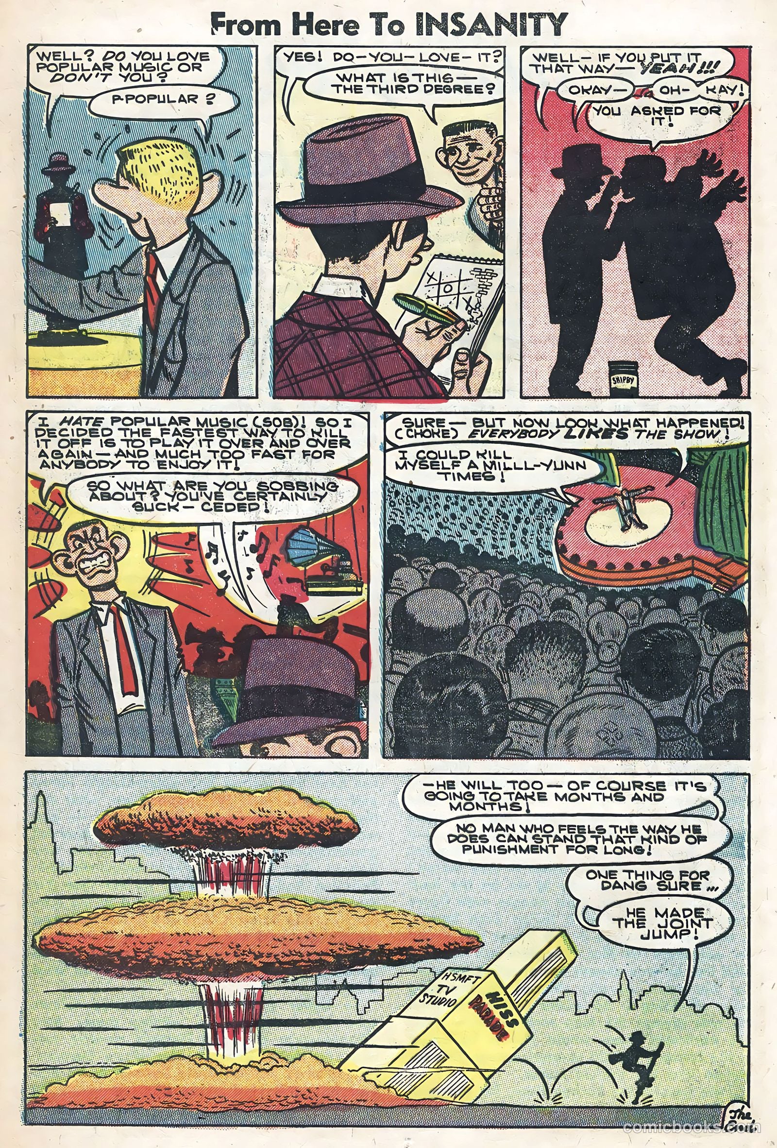 From Here to Insanity #9 — page 12 of 35