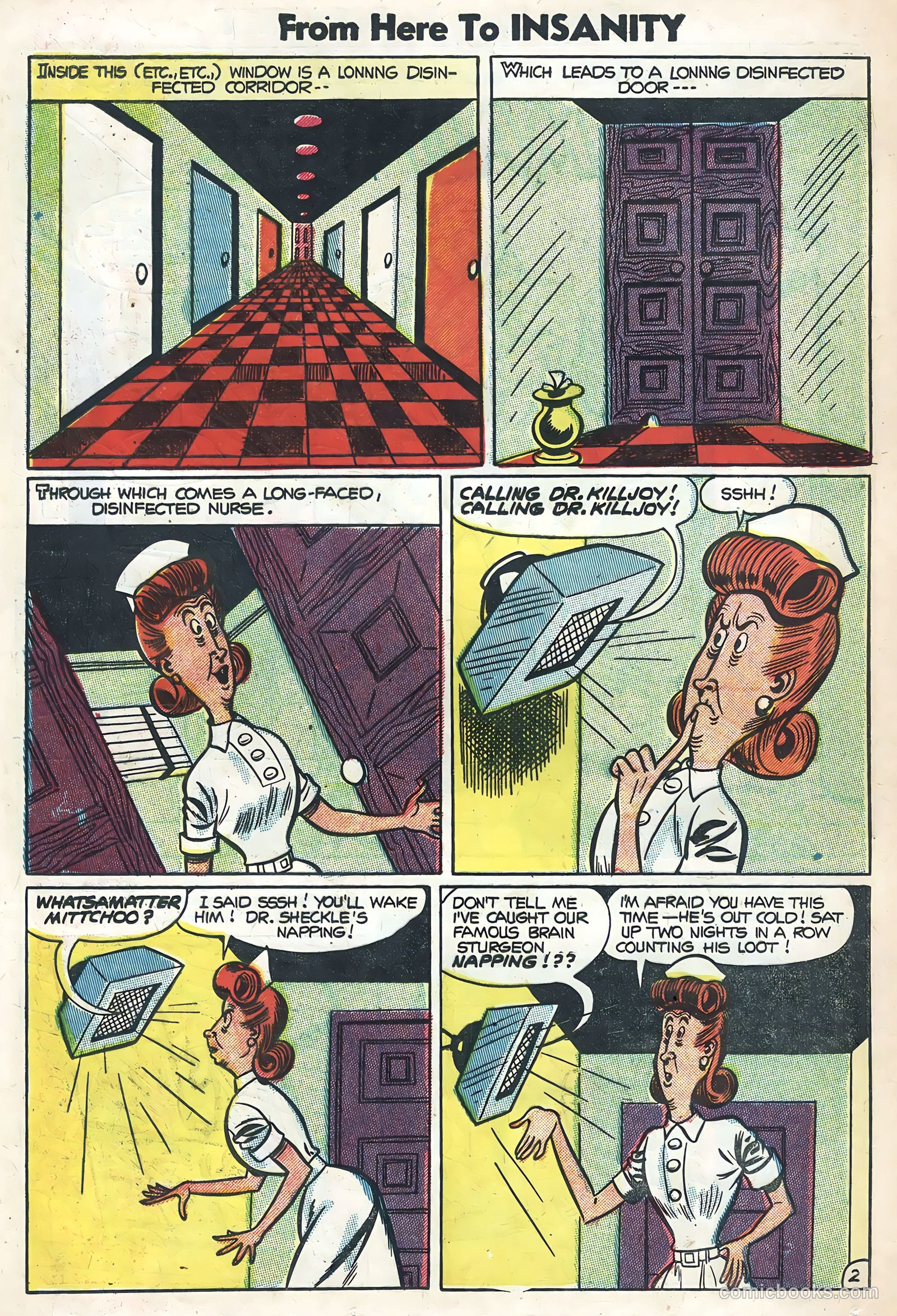 From Here to Insanity #9 — page 23 of 35