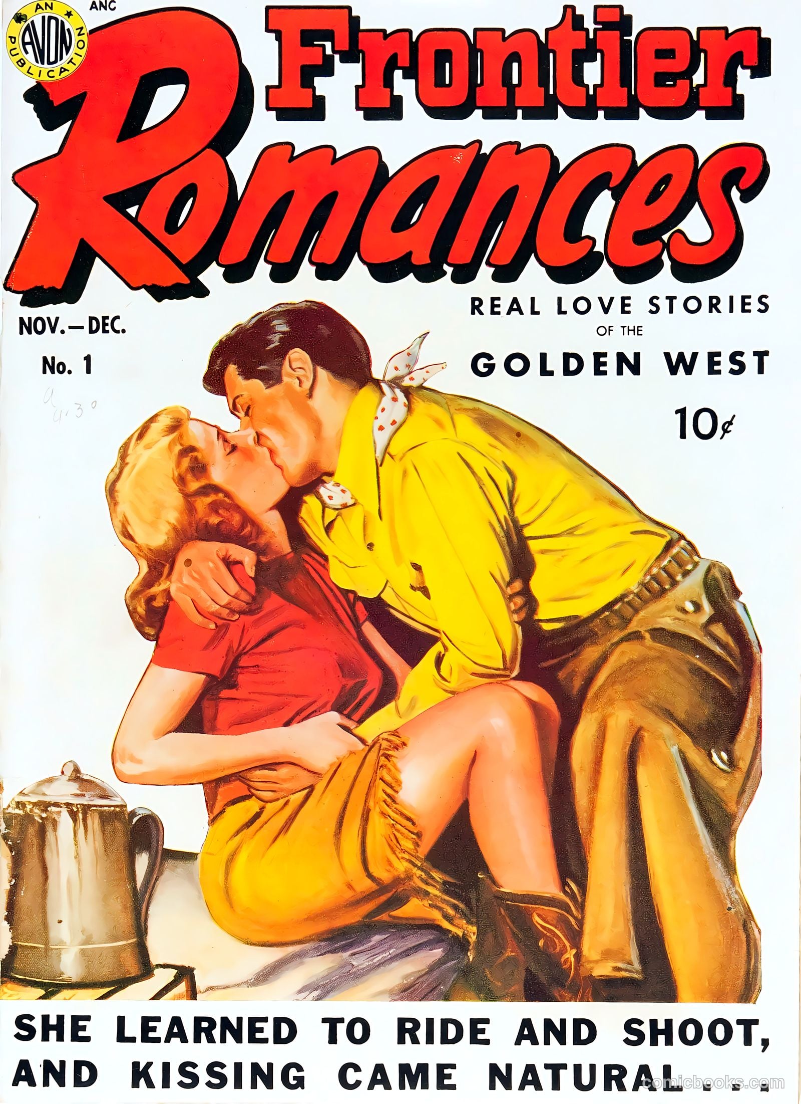 Frontier Romances #1 — page 1 of 36