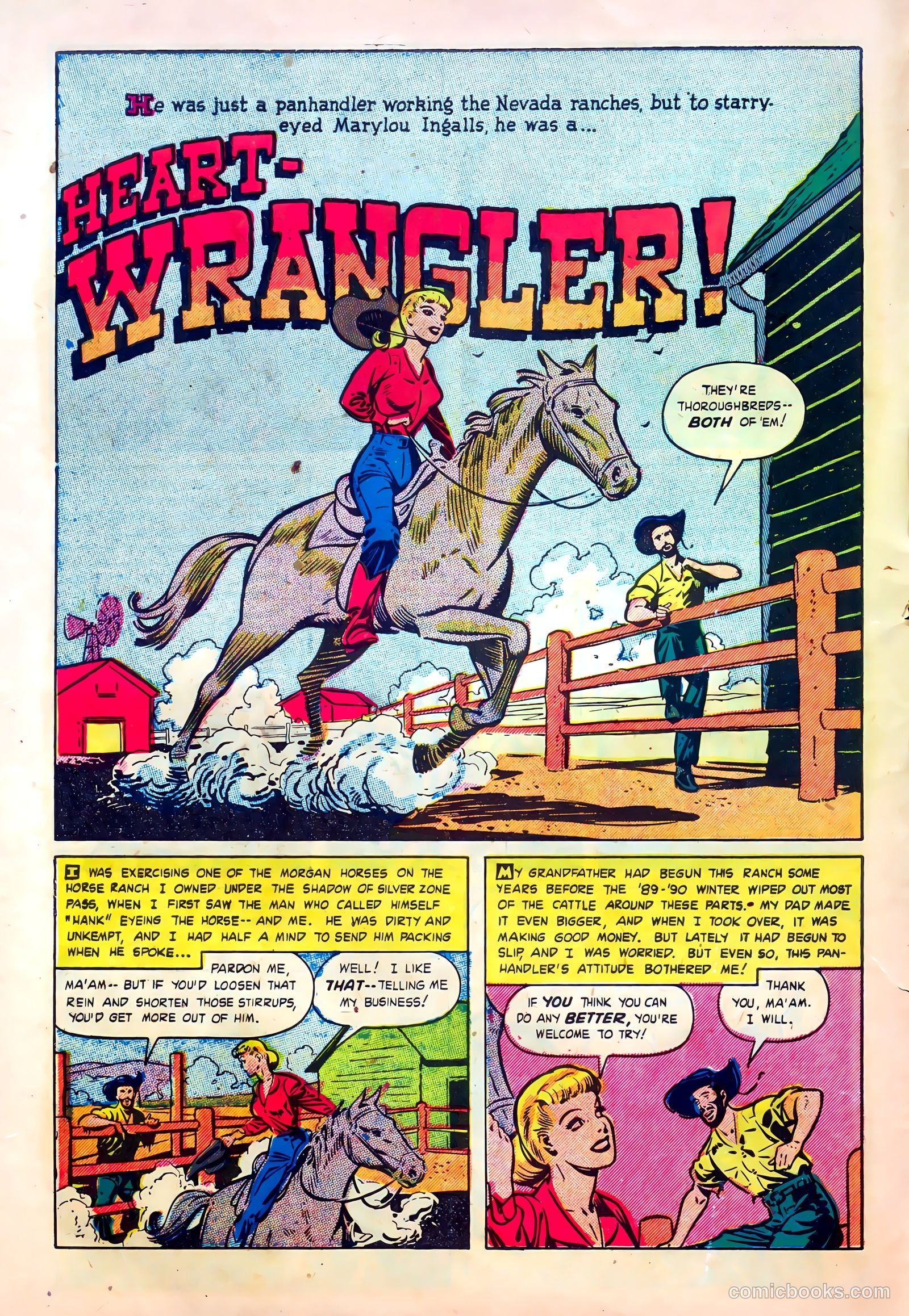 Frontier Romances #1 — page 10 of 36