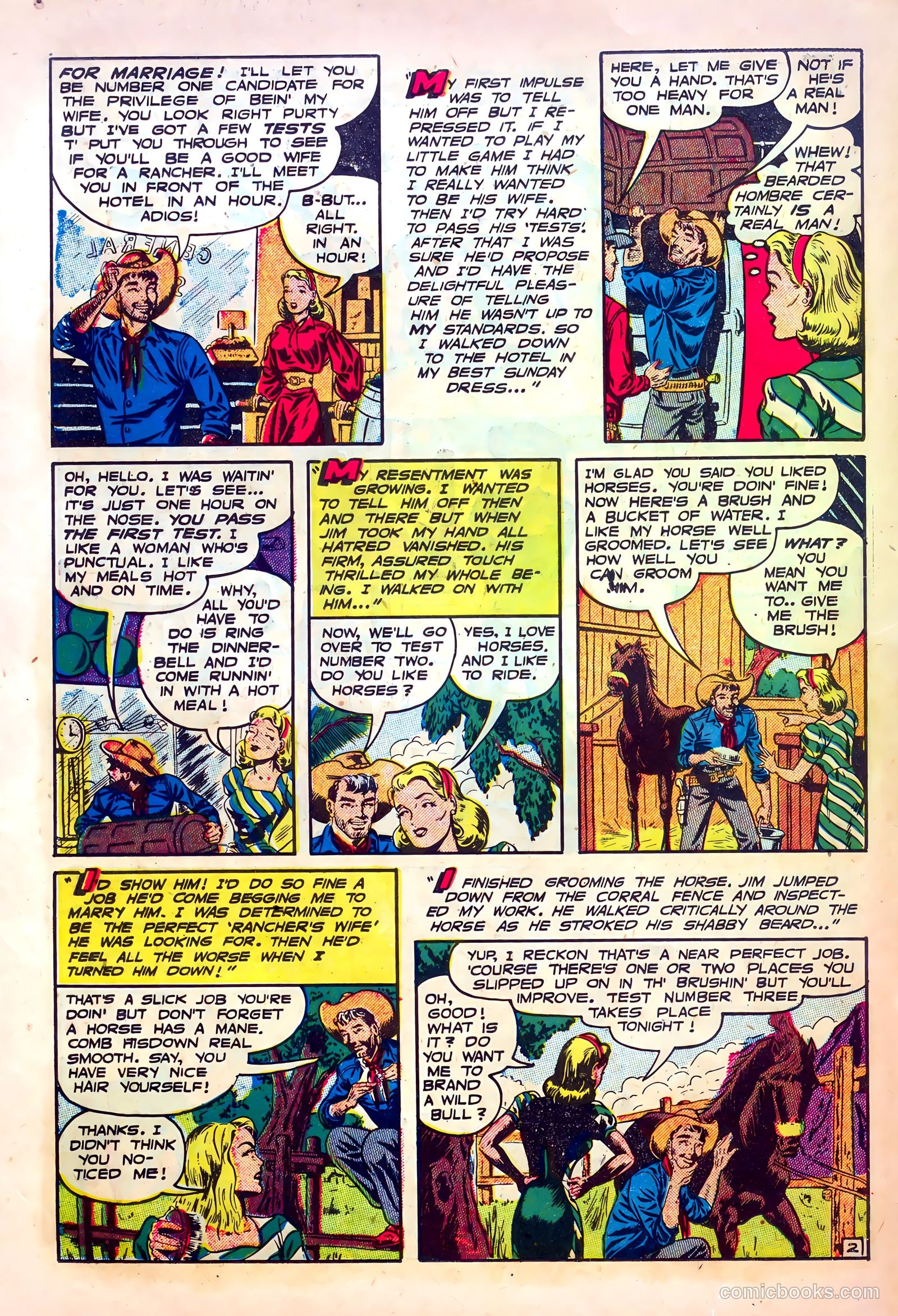 Frontier Romances #1 — page 18 of 36