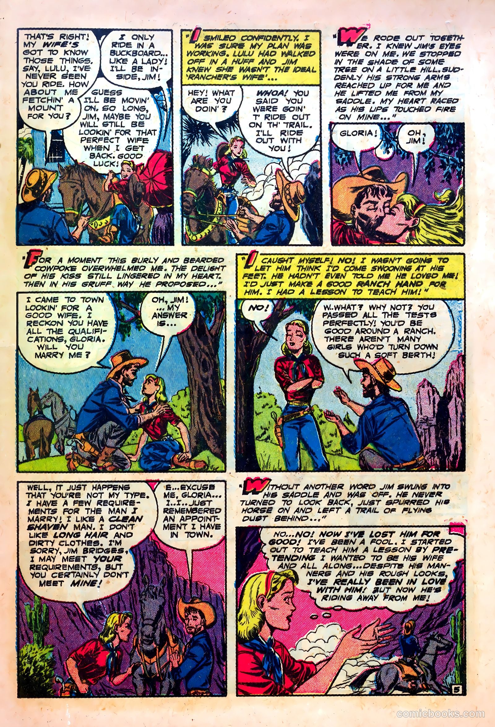 Frontier Romances #1 — page 21 of 36