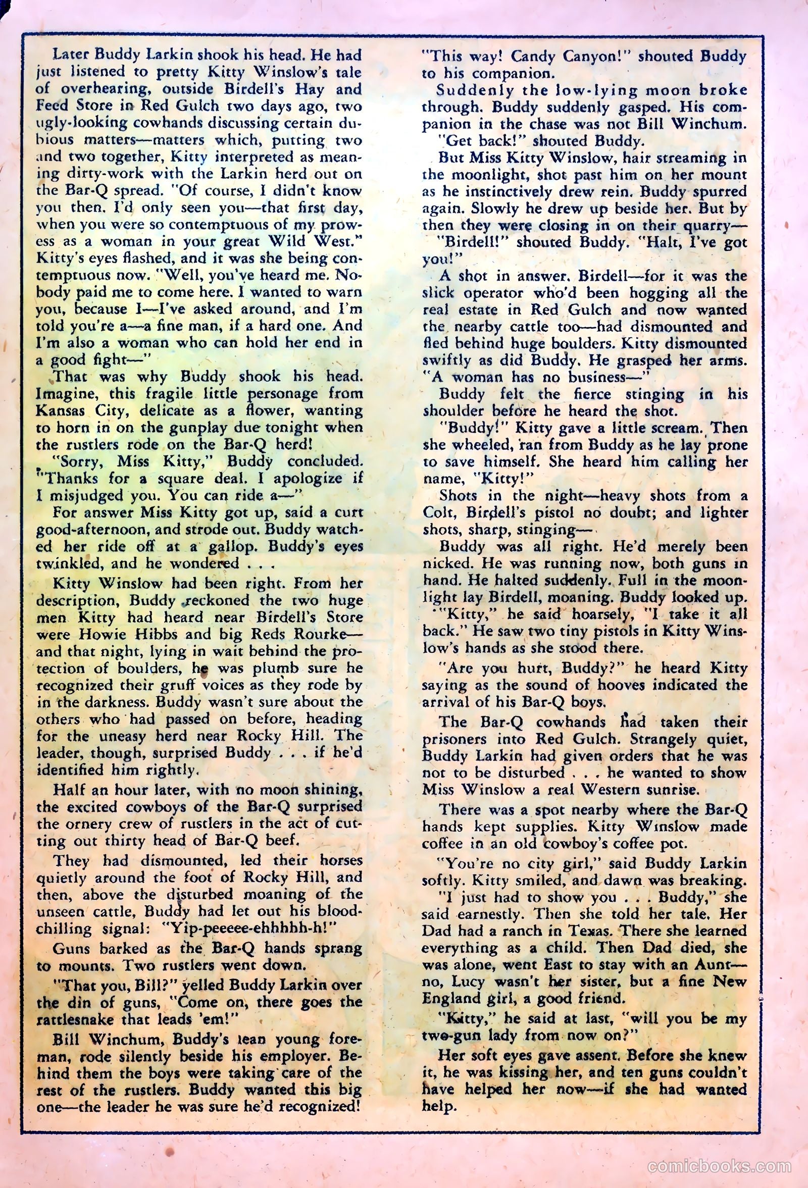 Frontier Romances #1 — page 25 of 36