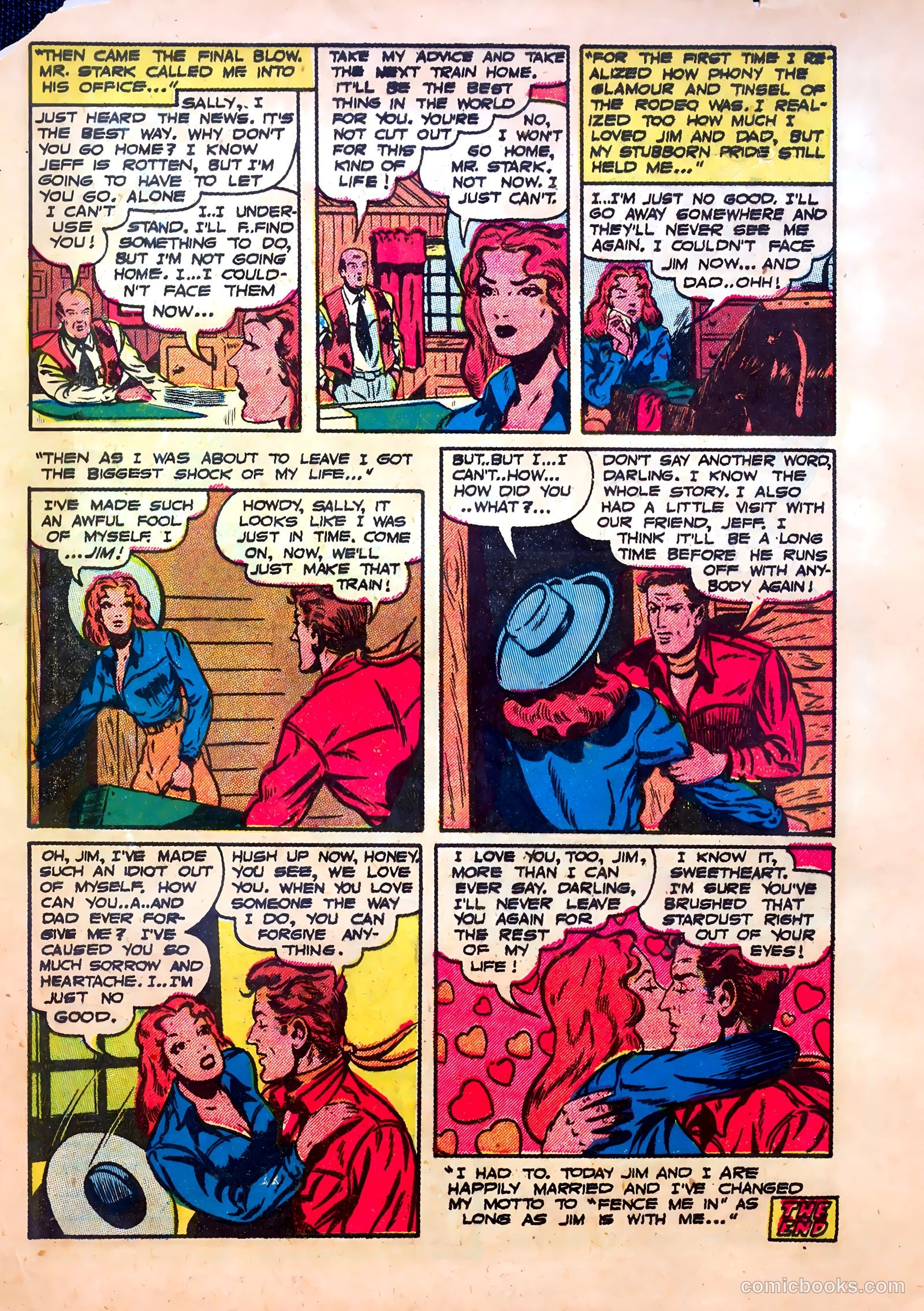 Frontier Romances #1 — page 33 of 36