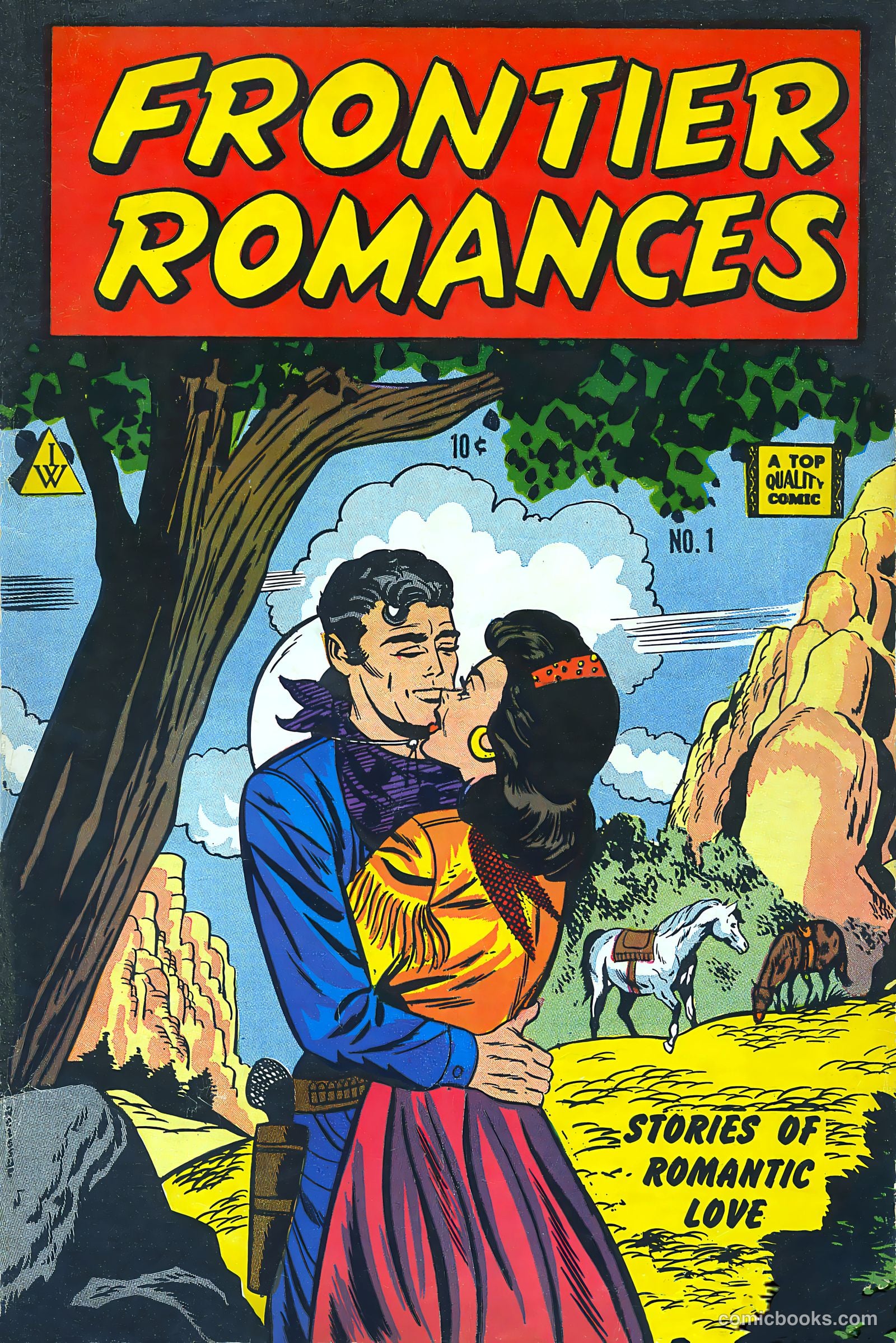 Frontier Romances #1 — page 1 of 36