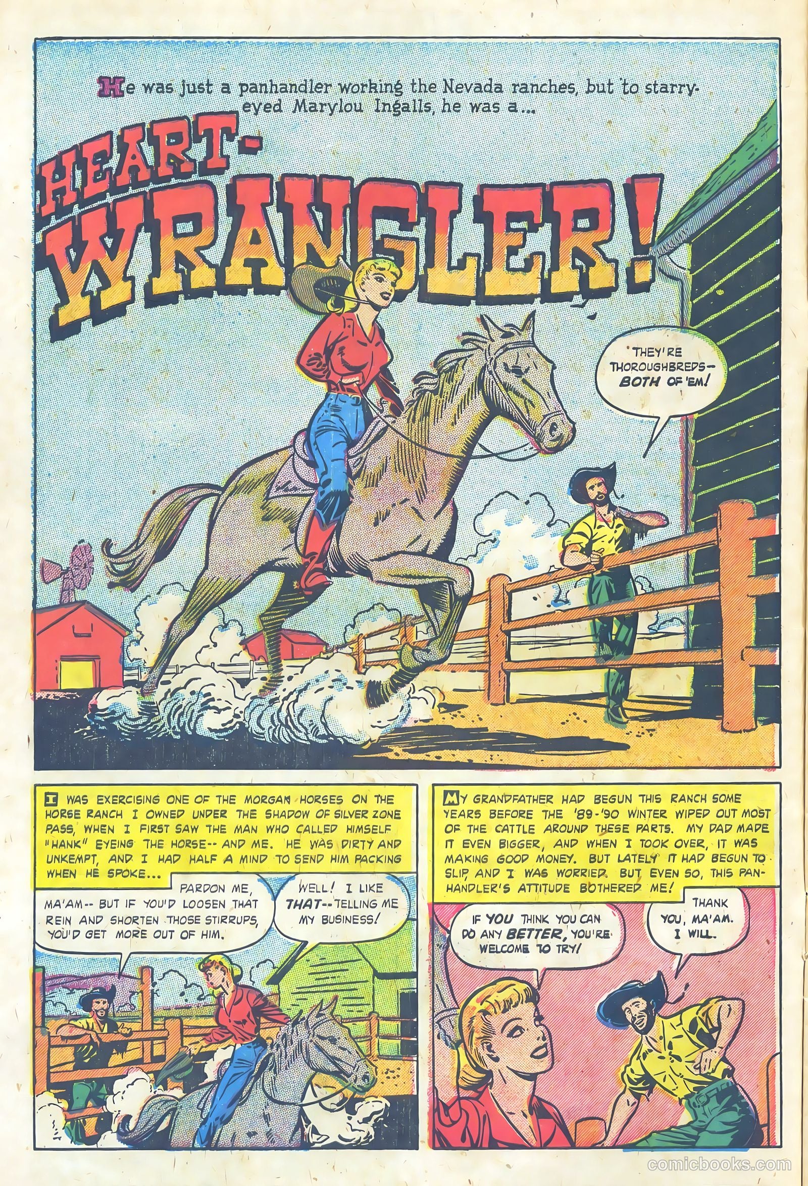 Frontier Romances #1 — page 10 of 36