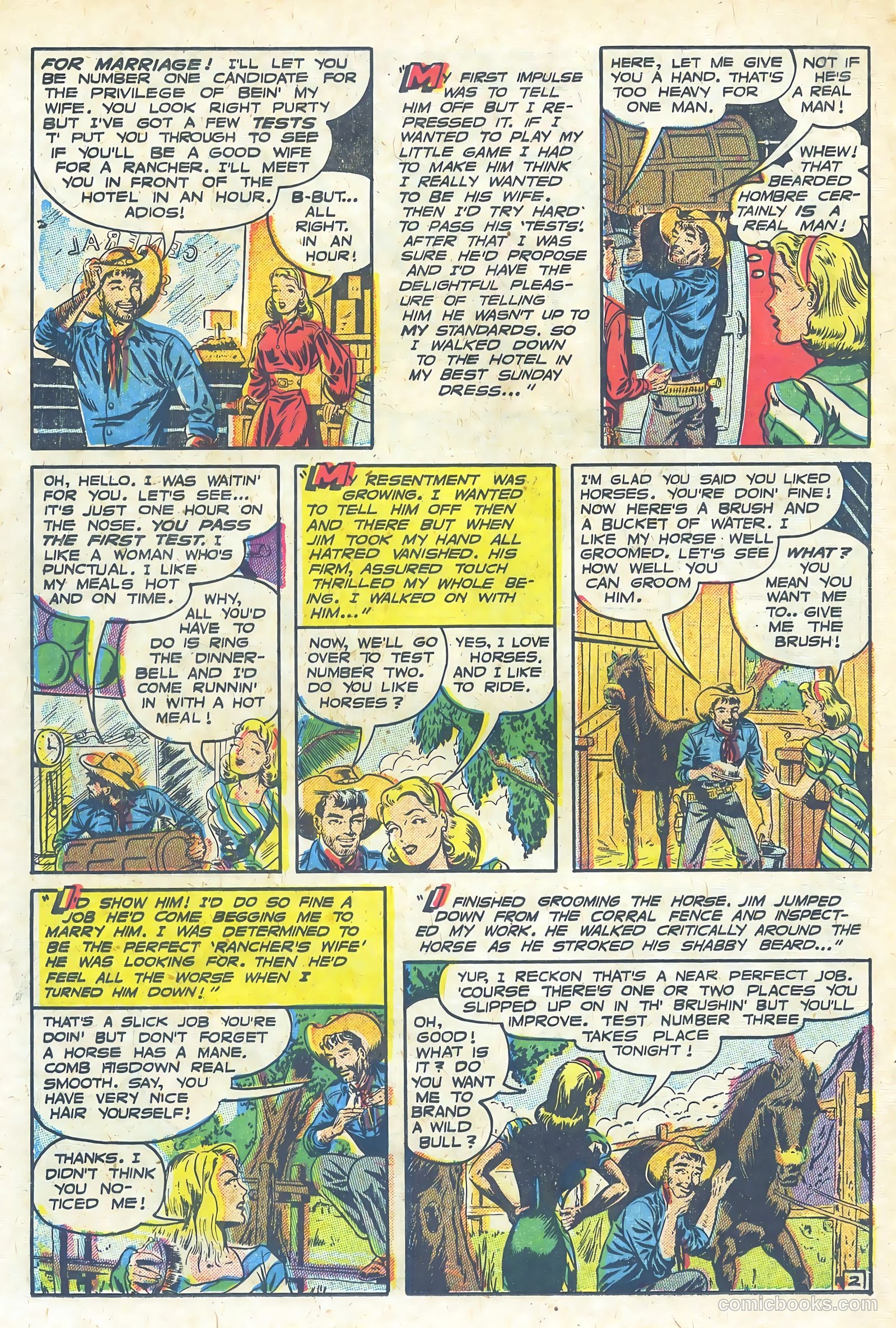 Frontier Romances #1 — page 18 of 36