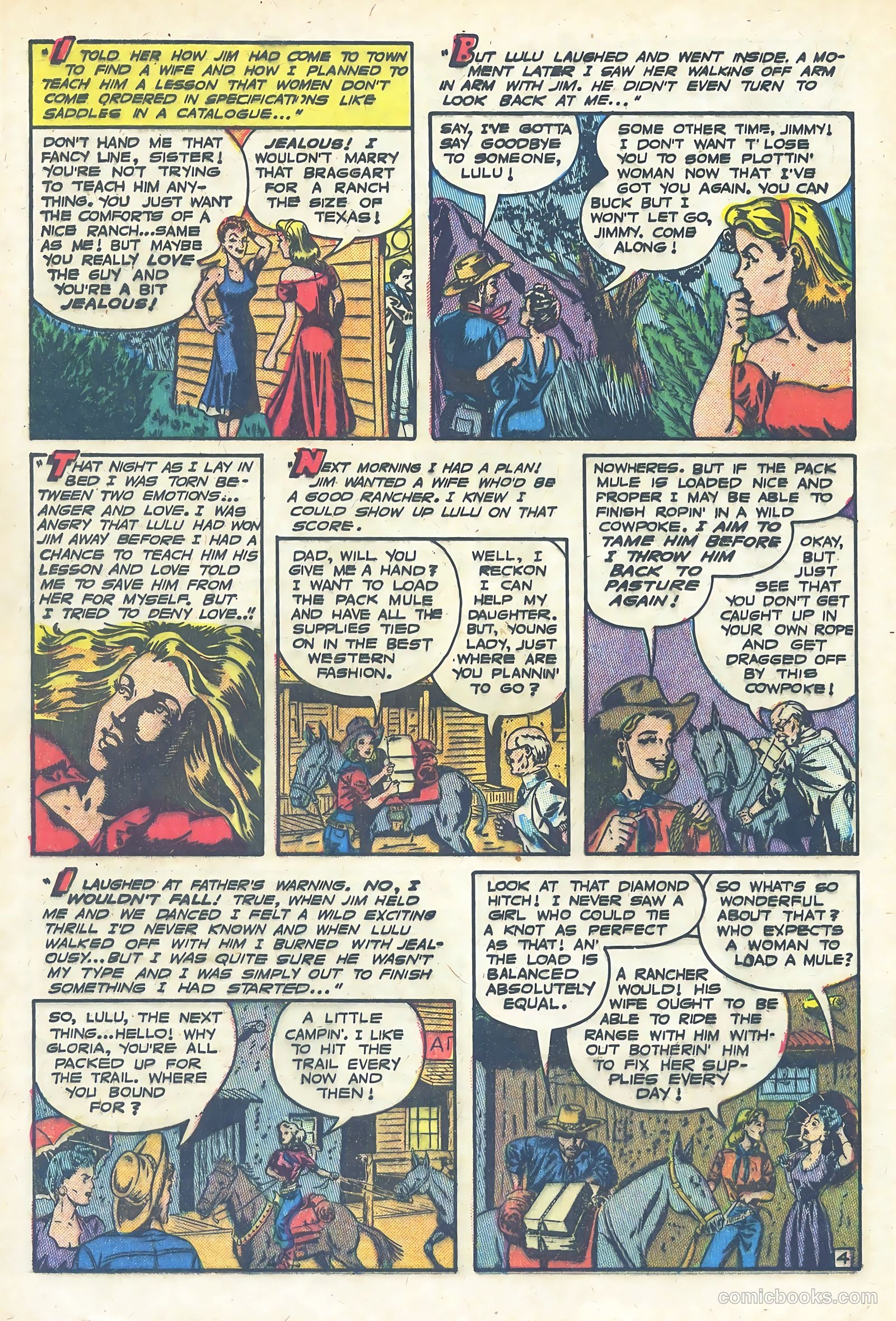 Frontier Romances #1 — page 20 of 36
