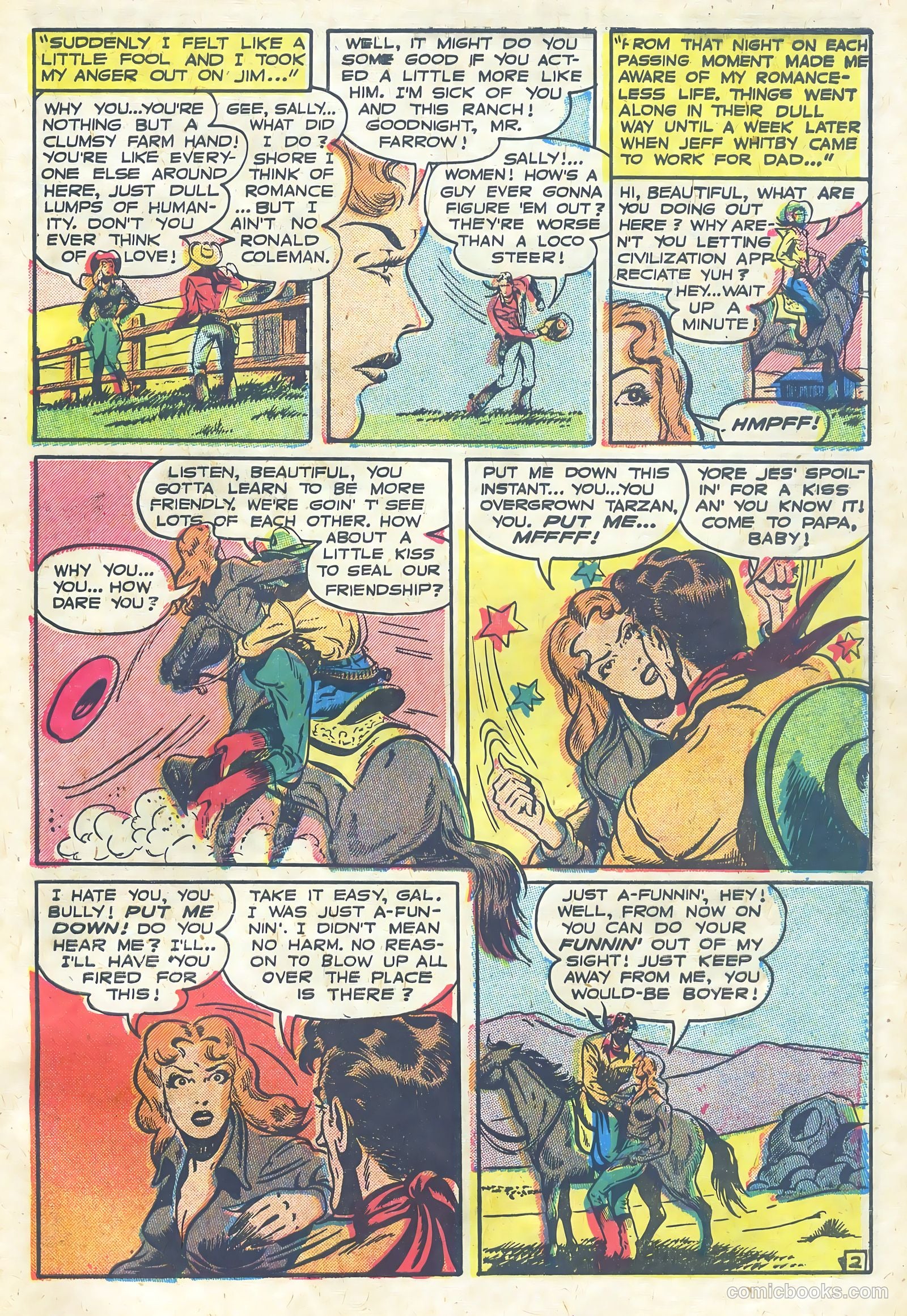 Frontier Romances #1 — page 27 of 36