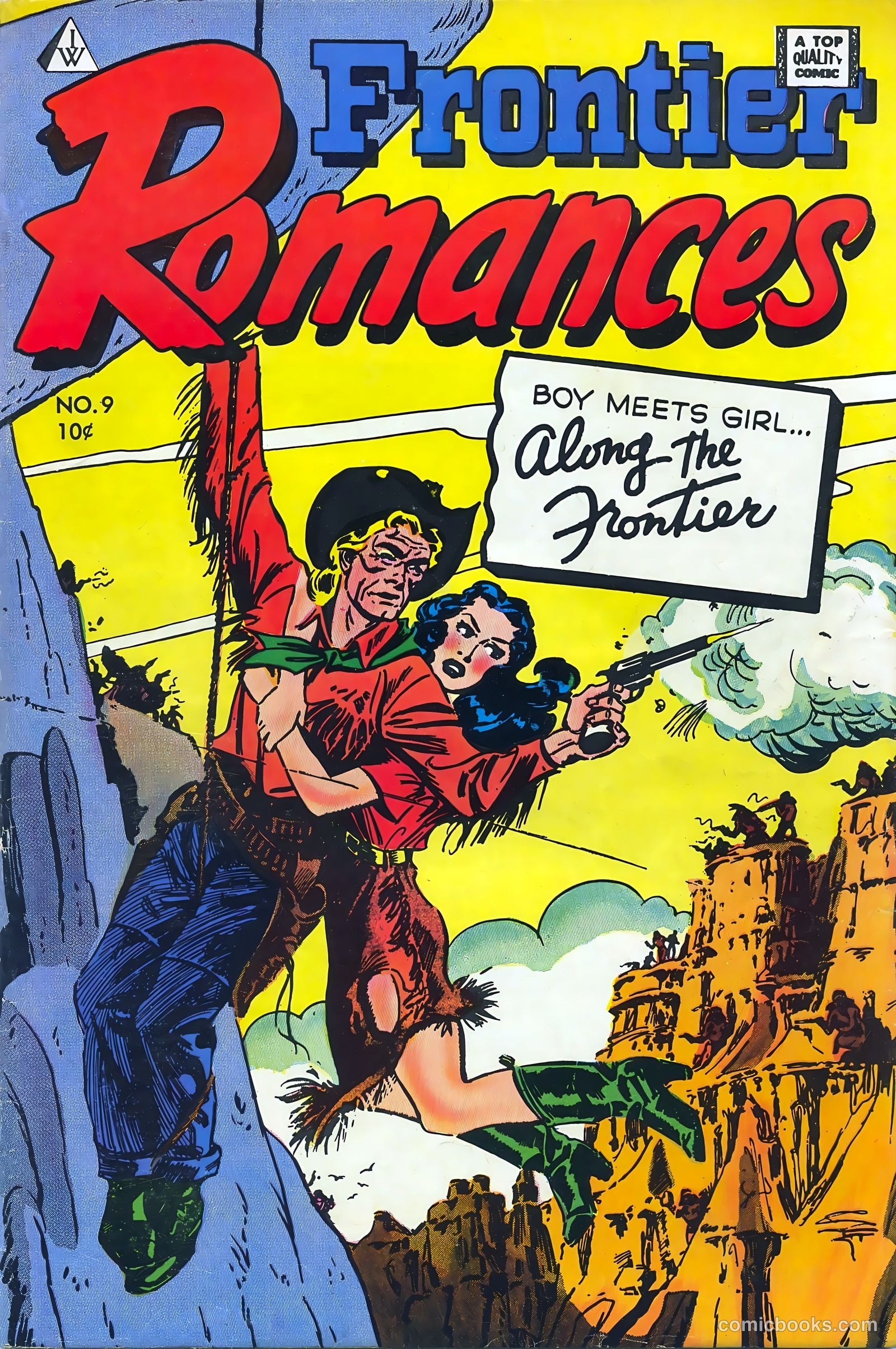 Frontier Romances #9 — page 1 of 37
