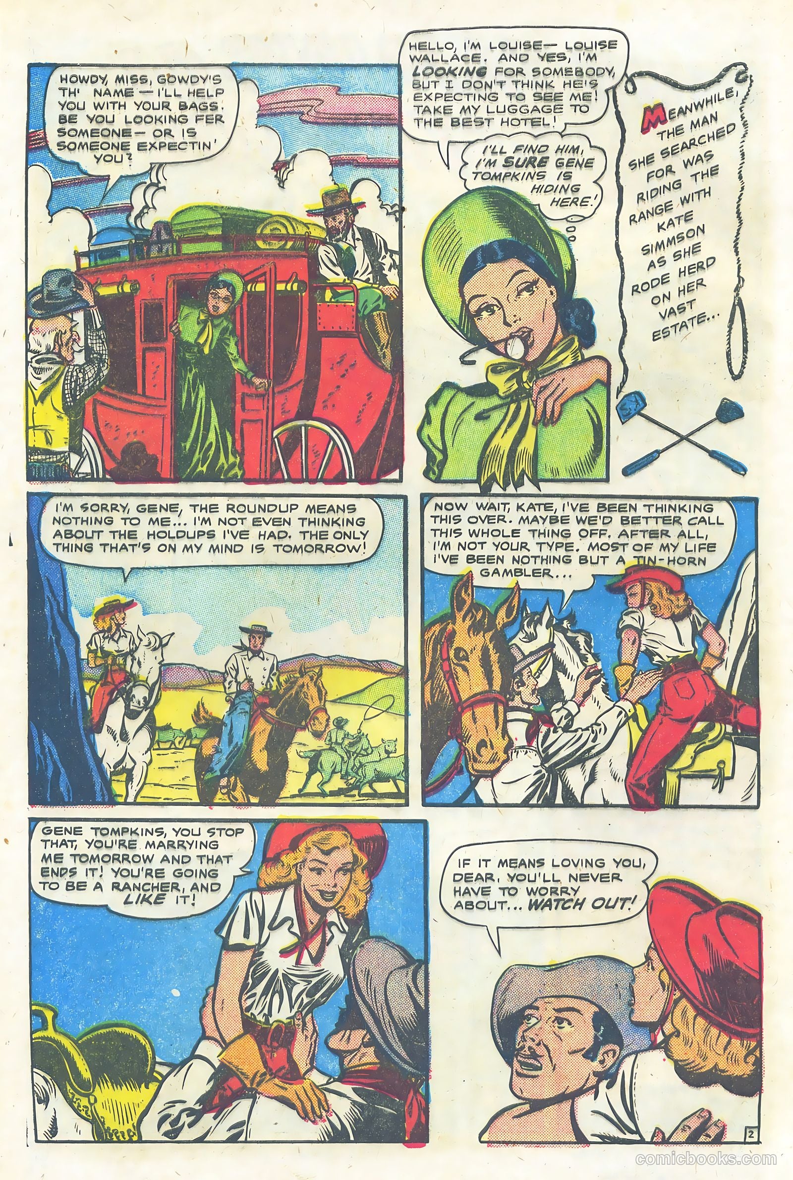Frontier Romances #9 — page 4 of 37