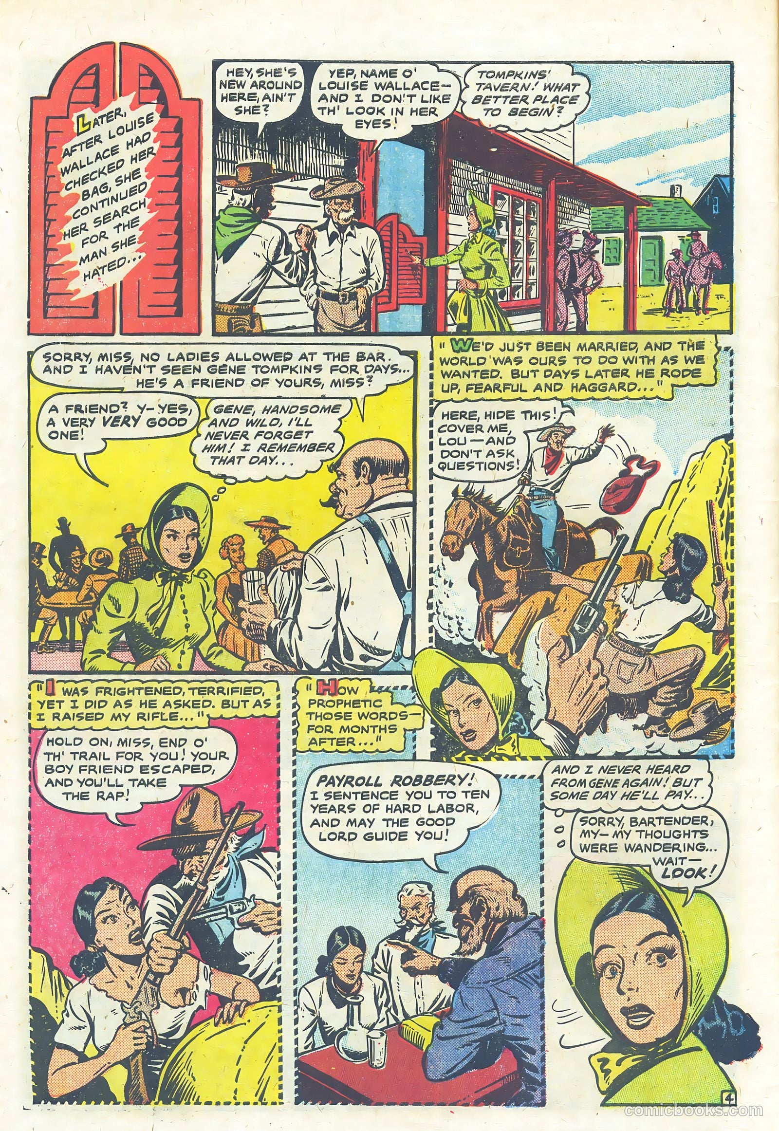Frontier Romances #9 — page 6 of 37