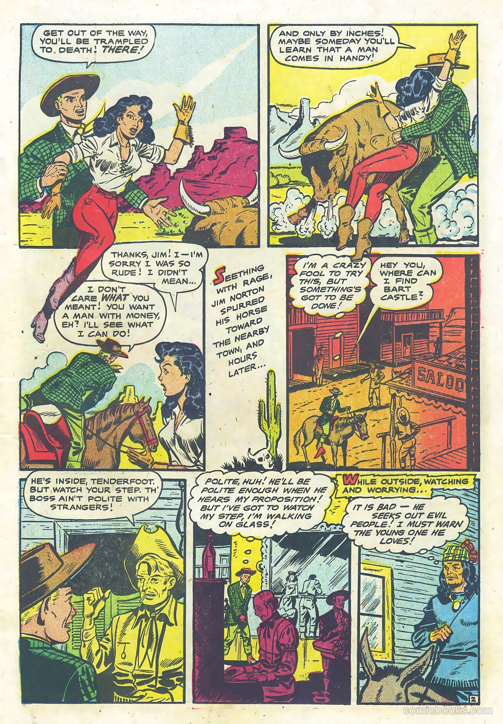 Frontier Romances #9 — page 15 of 37