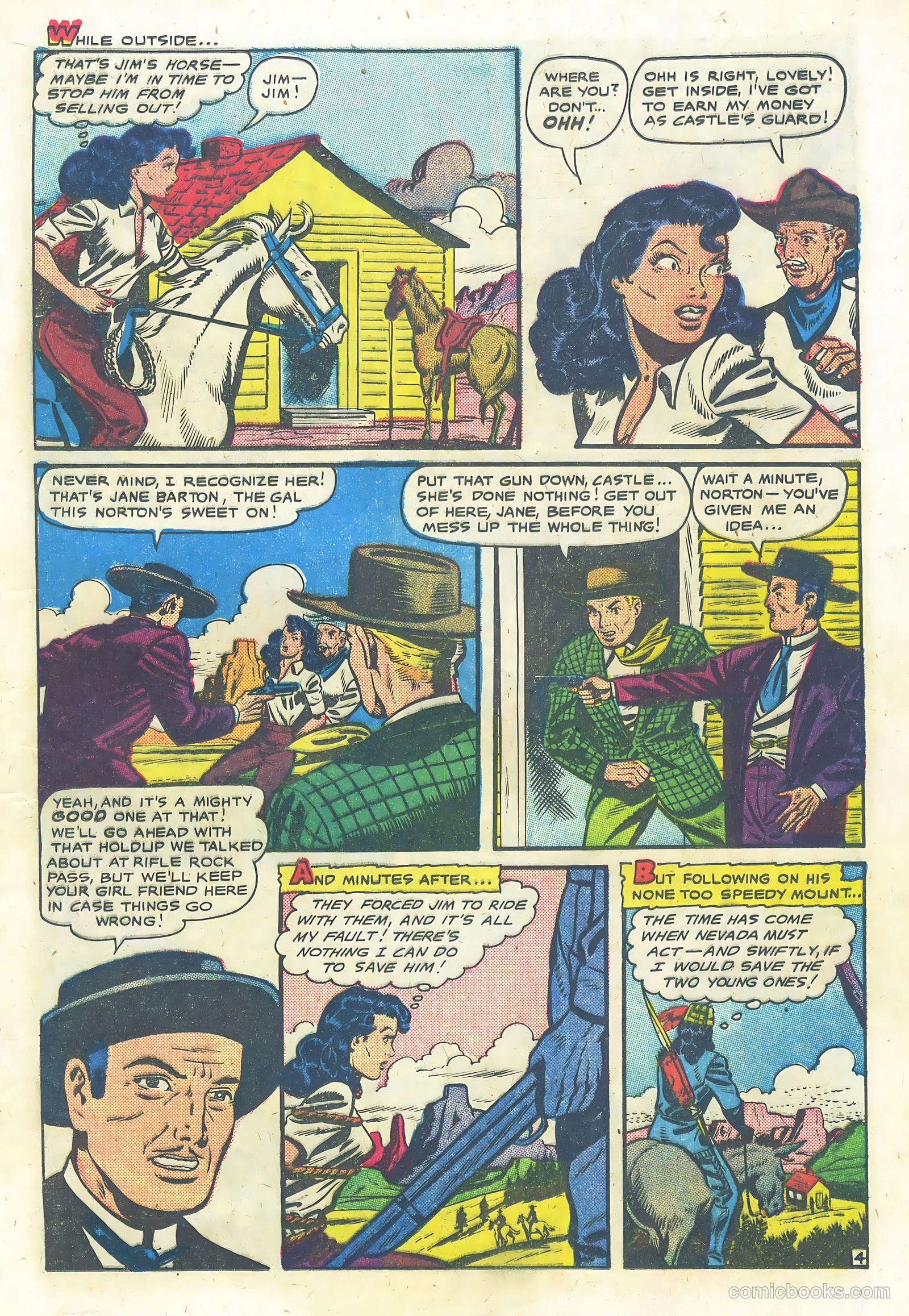 Frontier Romances #9 — page 17 of 37