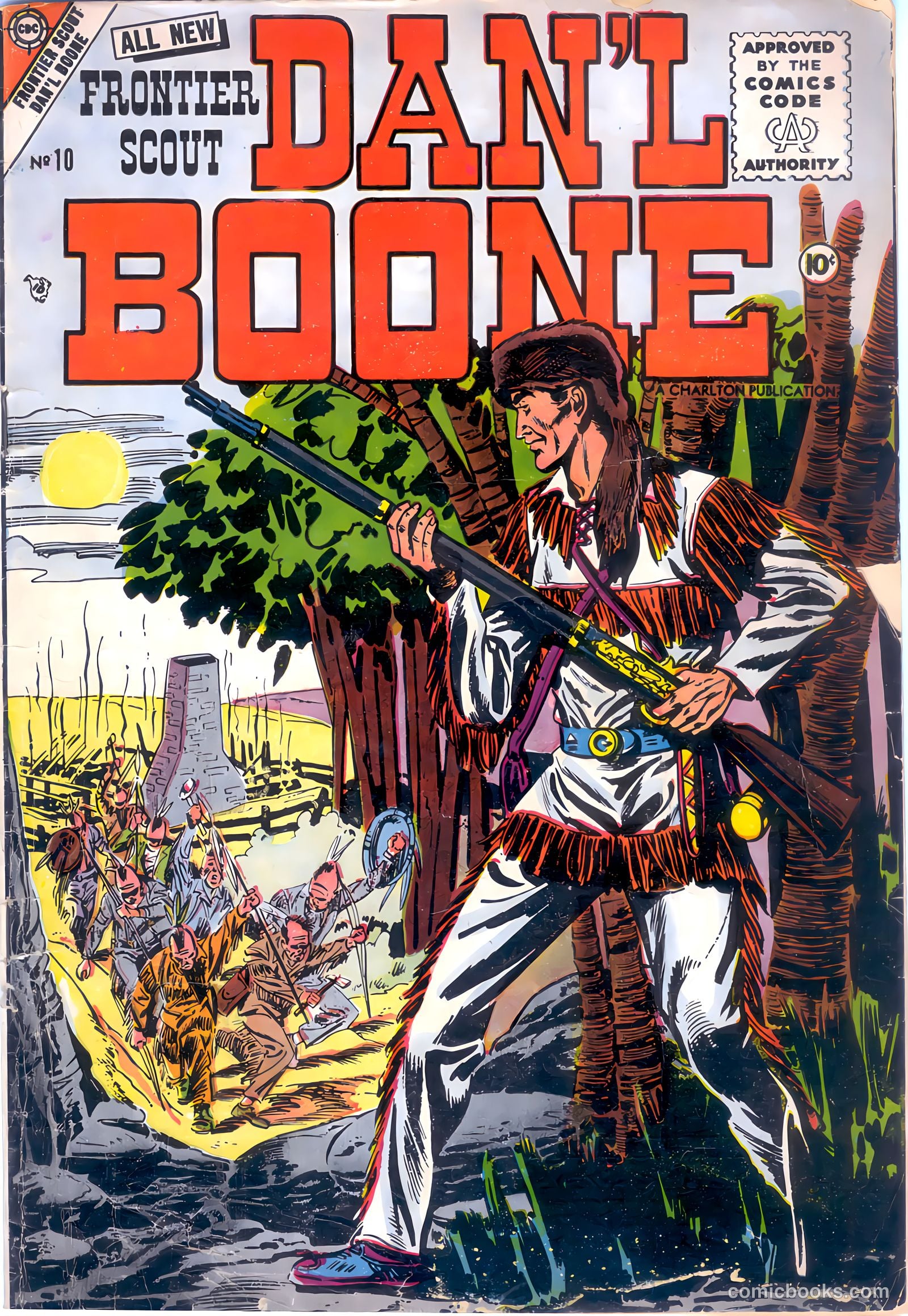 Frontier Scout, Dan'l Boone #10 — page 1 of 36