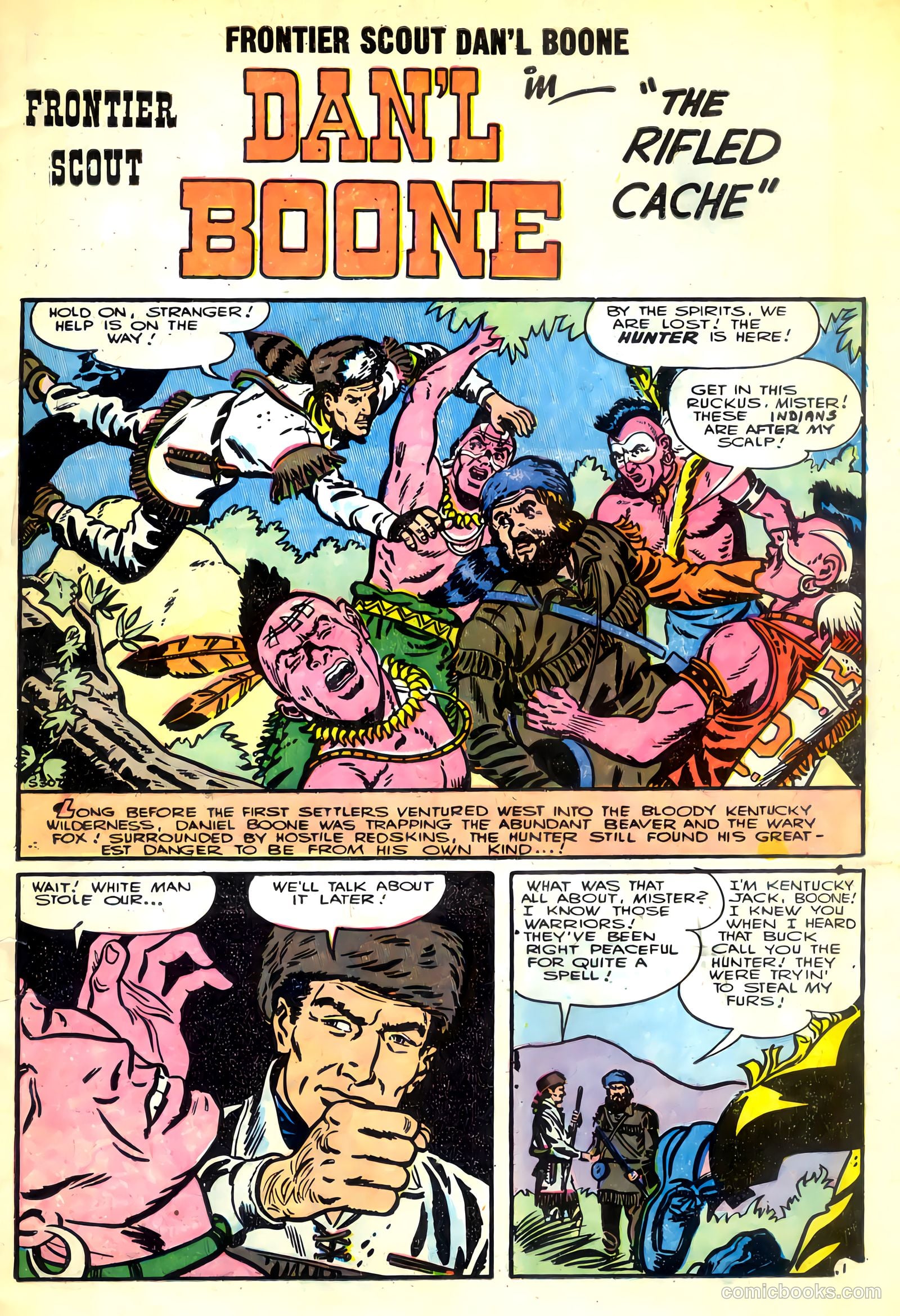 Frontier Scout, Dan'l Boone #10 — page 3 of 36